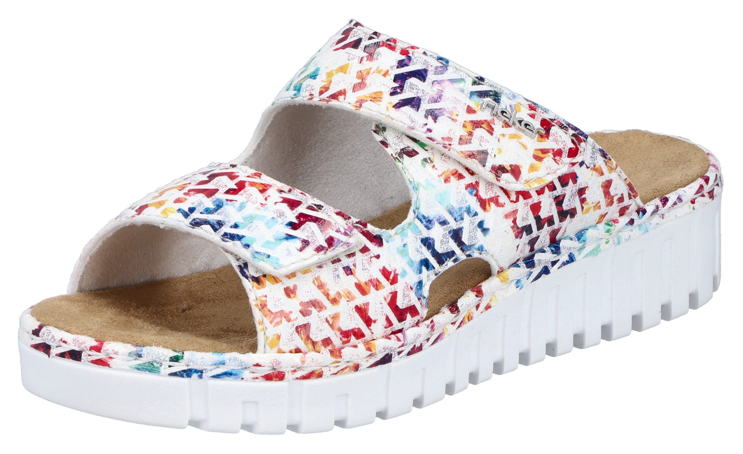 Rieker Pantolette Sommerschuh, Schlappen, Hausschuh mit günstig online kaufen