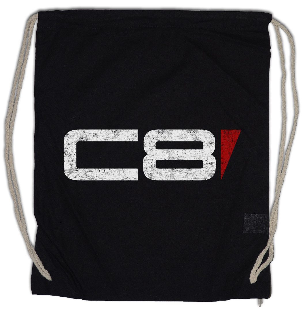 Turnbeutel C8 Logo Turnbeutel Jack Mass Normandy Sign Zeichen Sheppard Effect
