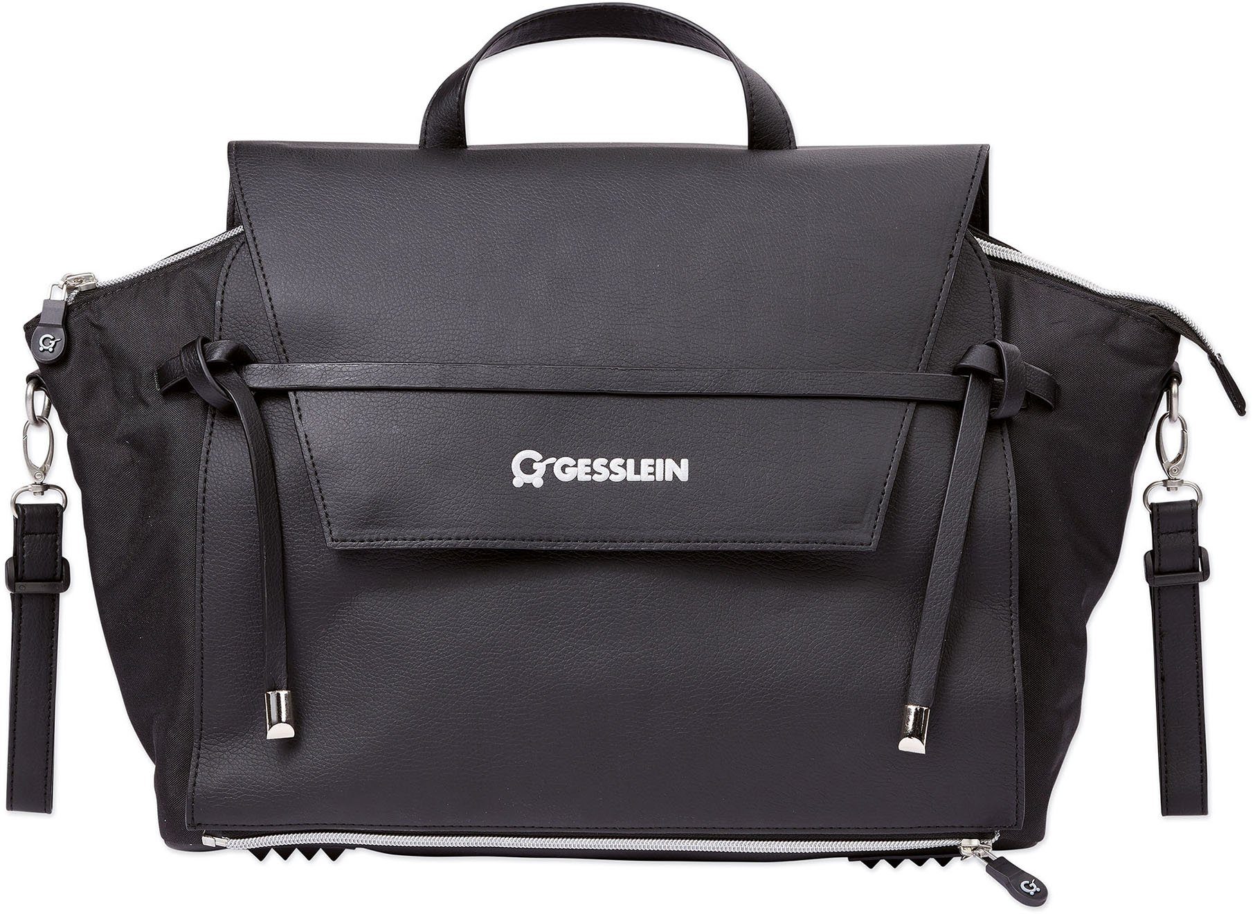 Gesslein Wickeltasche N°4, schwarz, mit Wickelauflage günstig online kaufen