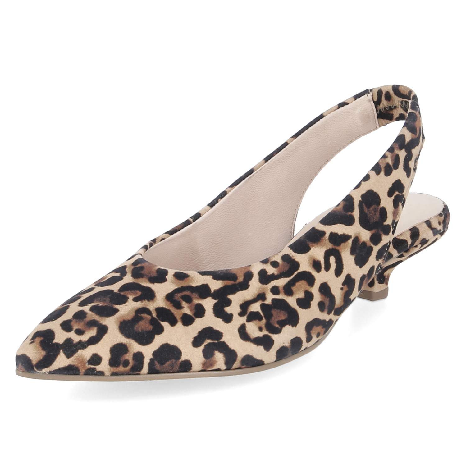 Gabor Gabor 81.530.32 Damen Rauleder beige Slingpumps