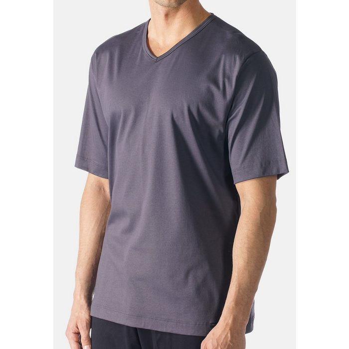 Mey Pyjamaoberteil Melton (1-tlg) Schlafanzug Oberteil - Baumwolle - T-Shirt mit halblangen Ärmeln