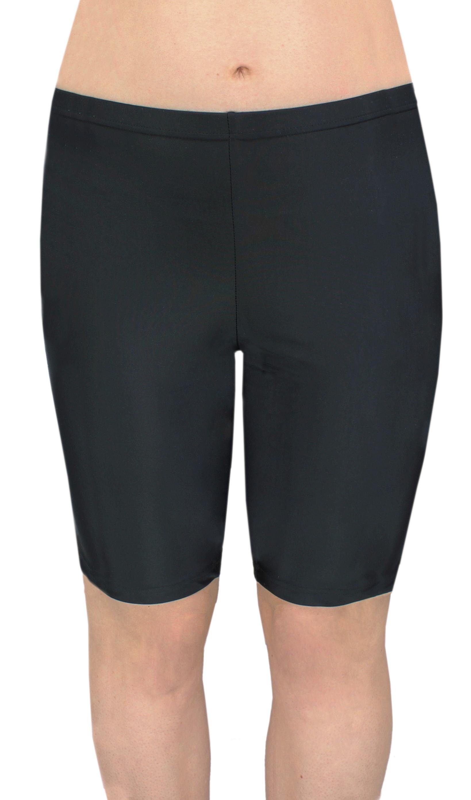 Aquarti Badeshorts Aquarti Damen Schwimmradler Badehose Schwimmhose große Größen