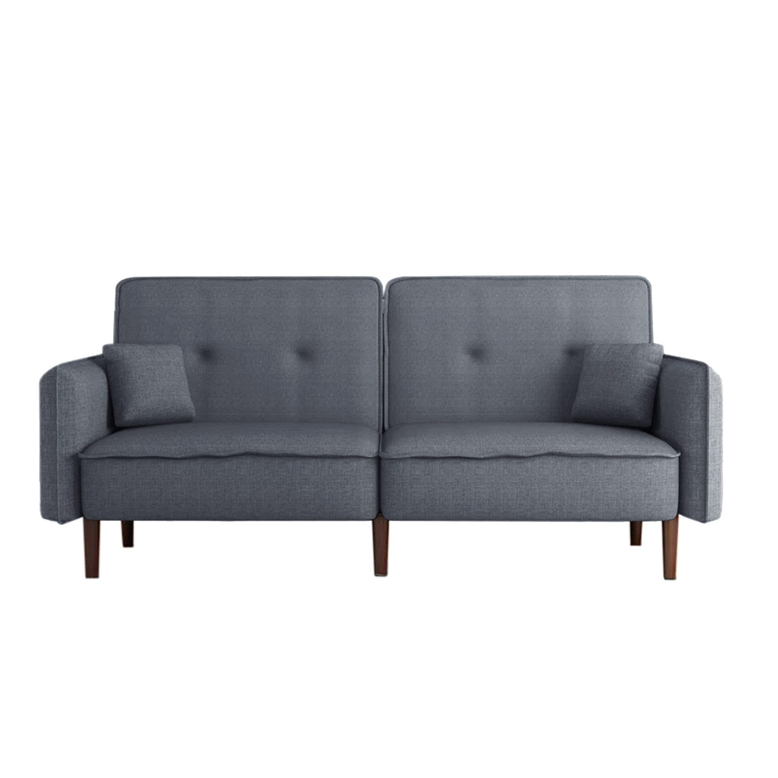 HTI-Living Schlafsofa Schlafsofa Amrei Grau, Stück 1 Teile, Funktionscouch Gästebett