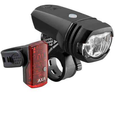 AXA Fahrradbeleuchtung »Axa Kombiset Greenline 50 Lux LED USB CB StVZO«