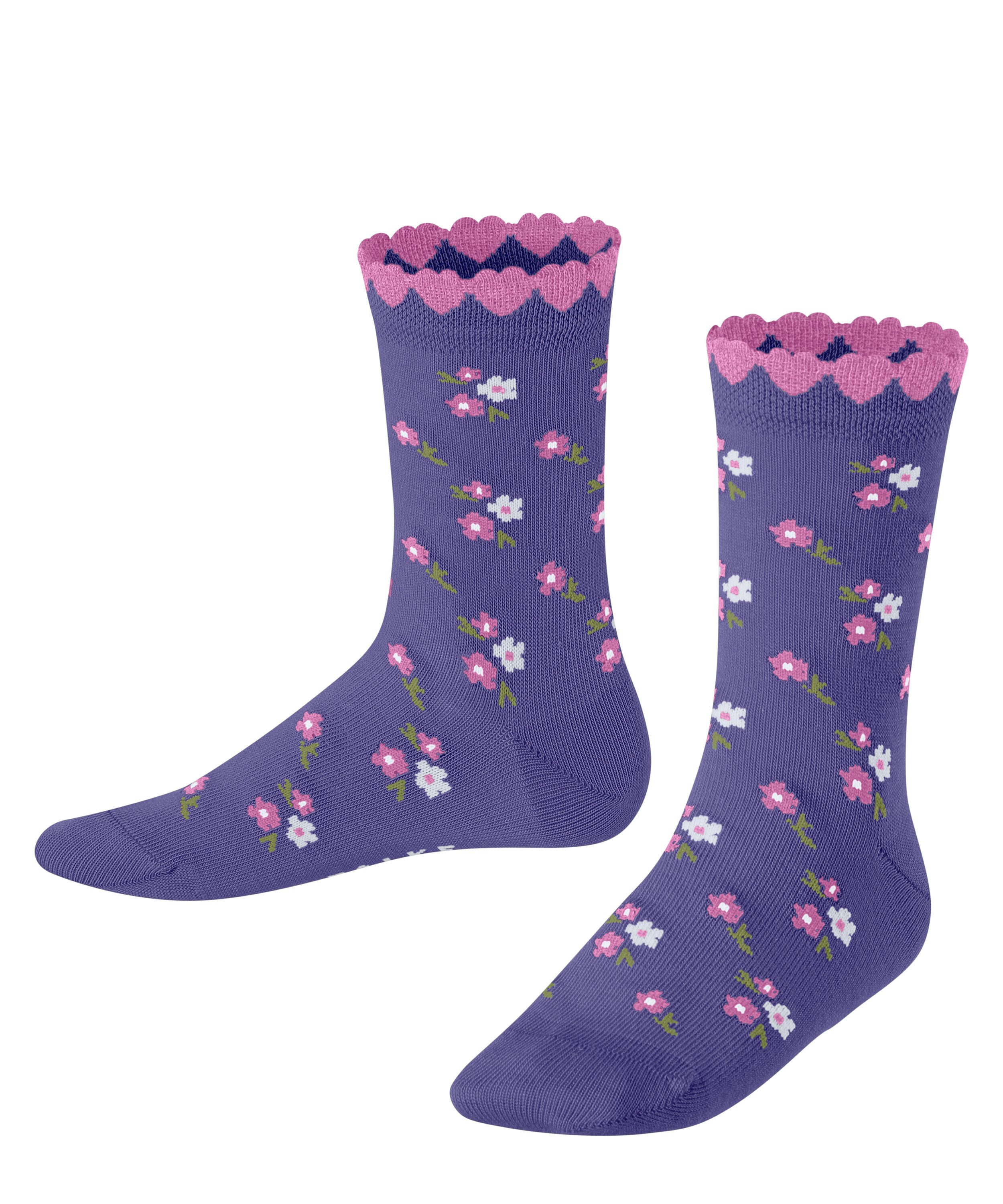 FALKE Socken Ditsy Flowers (1-Paar) aus hautschmeichelnder Baumwolle