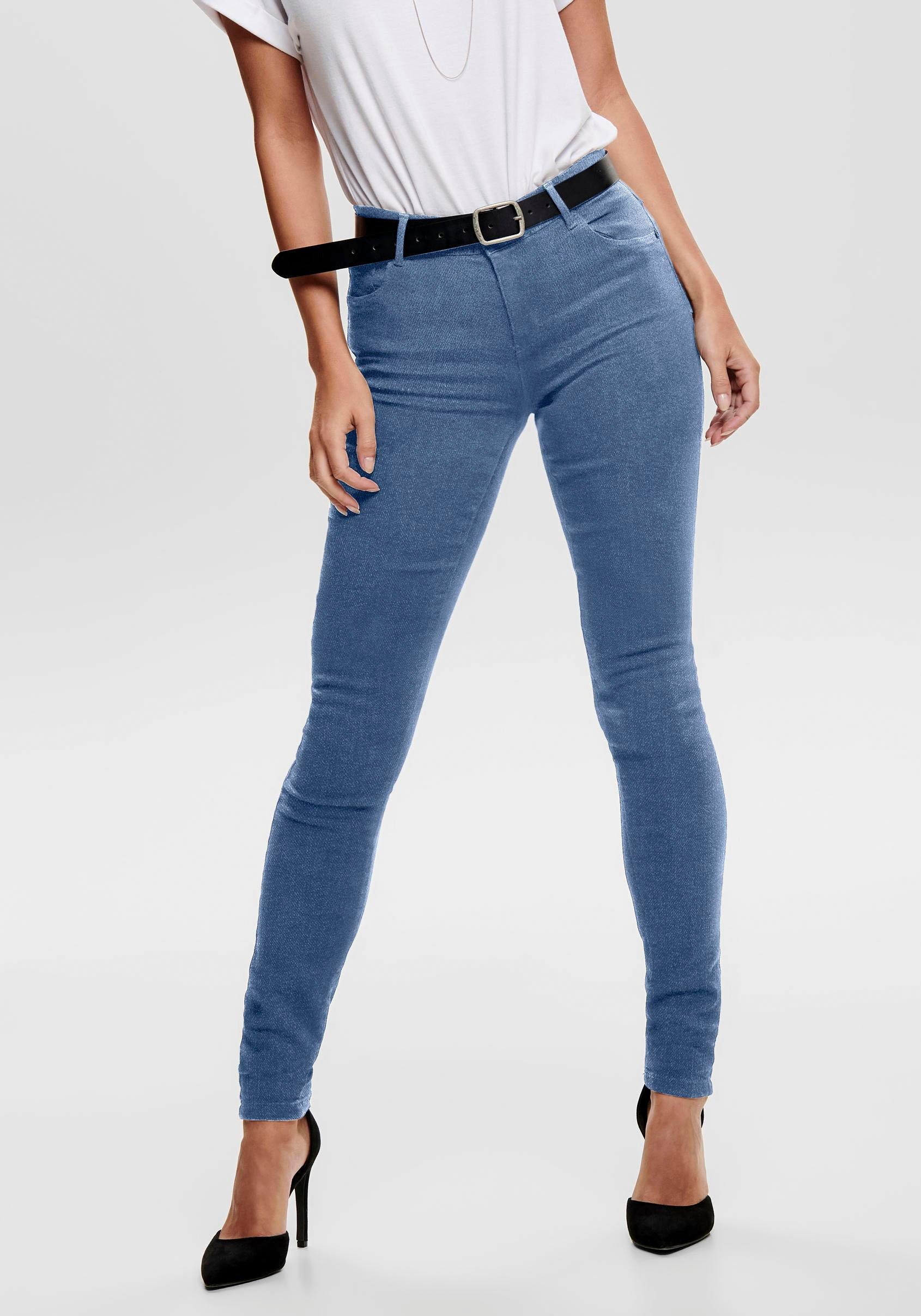 Only Skinny-fit-Jeans »ONLRAIN LIFE REG SKINNY DNM« online kaufen | OTTO