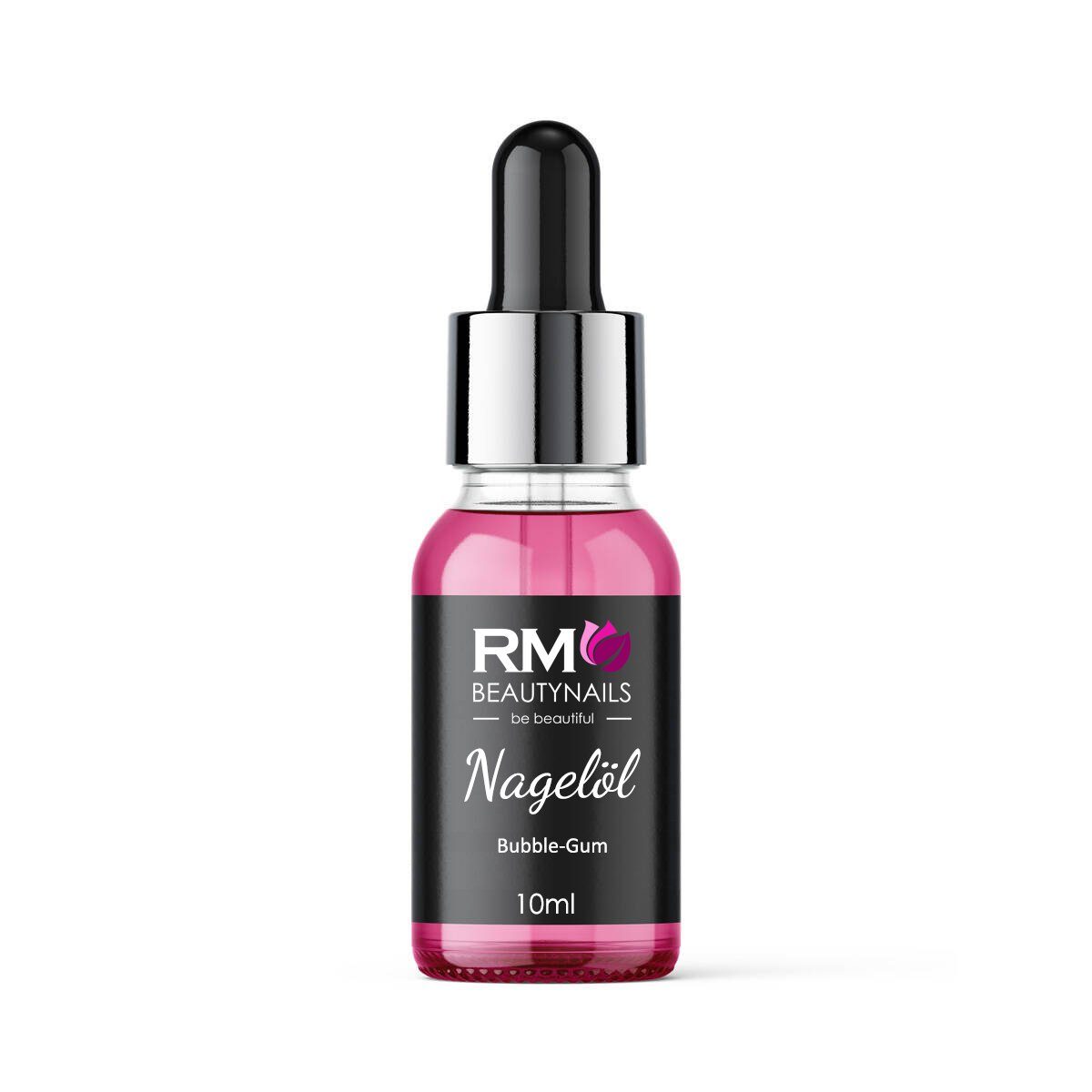RM Beautynails Nagelpflegeöl Nagelöl Nail Cuticle Oil mit Pipette 10ml Pflege für die Nagelhaut, 10ml Nagelöl, Mandelöl und Pfirsich Kernöl
