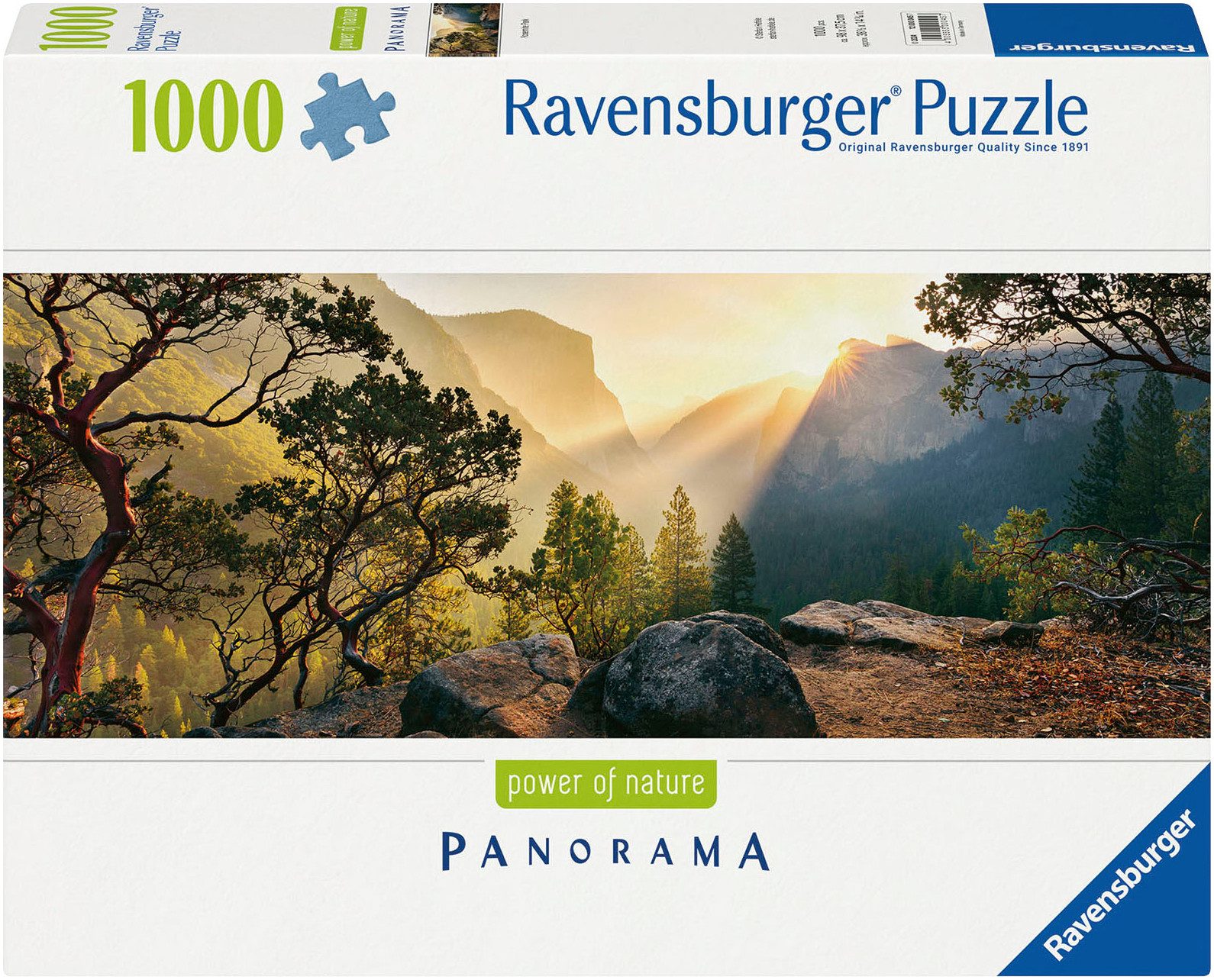 Ravensburger Puzzle power of nature - Panorama, Yosemite Park, 1000 Puzzlet günstig online kaufen