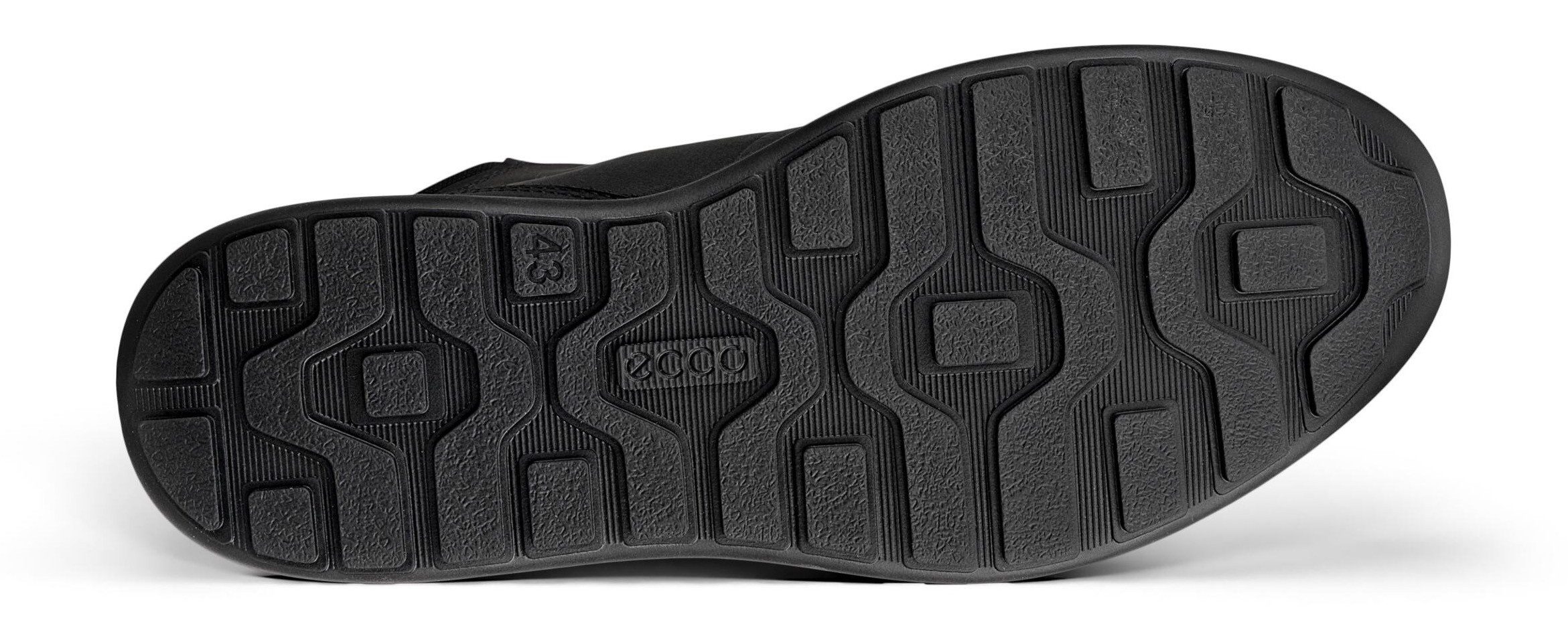 Ecco ByWay 2.0 Schnürboots, Stiefelette, High Top Sneaker mit Schaftrandpolsterung