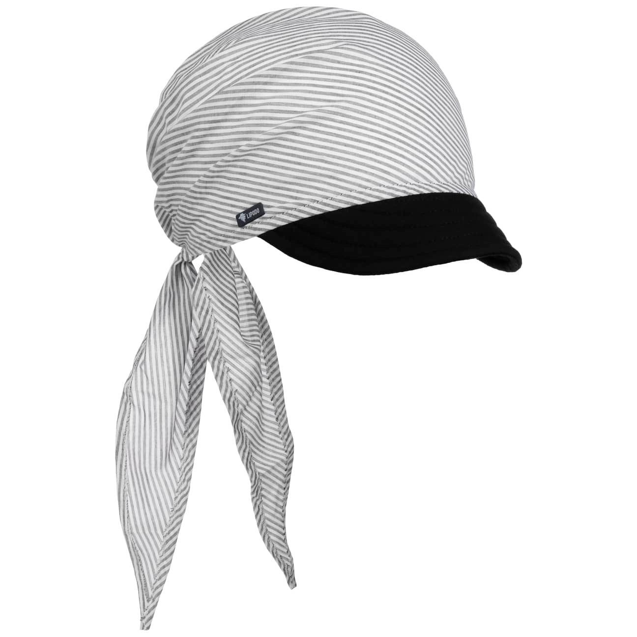 Lipodo Visor (1-St) Streifenmütze mit Schirm, Made in Italy
