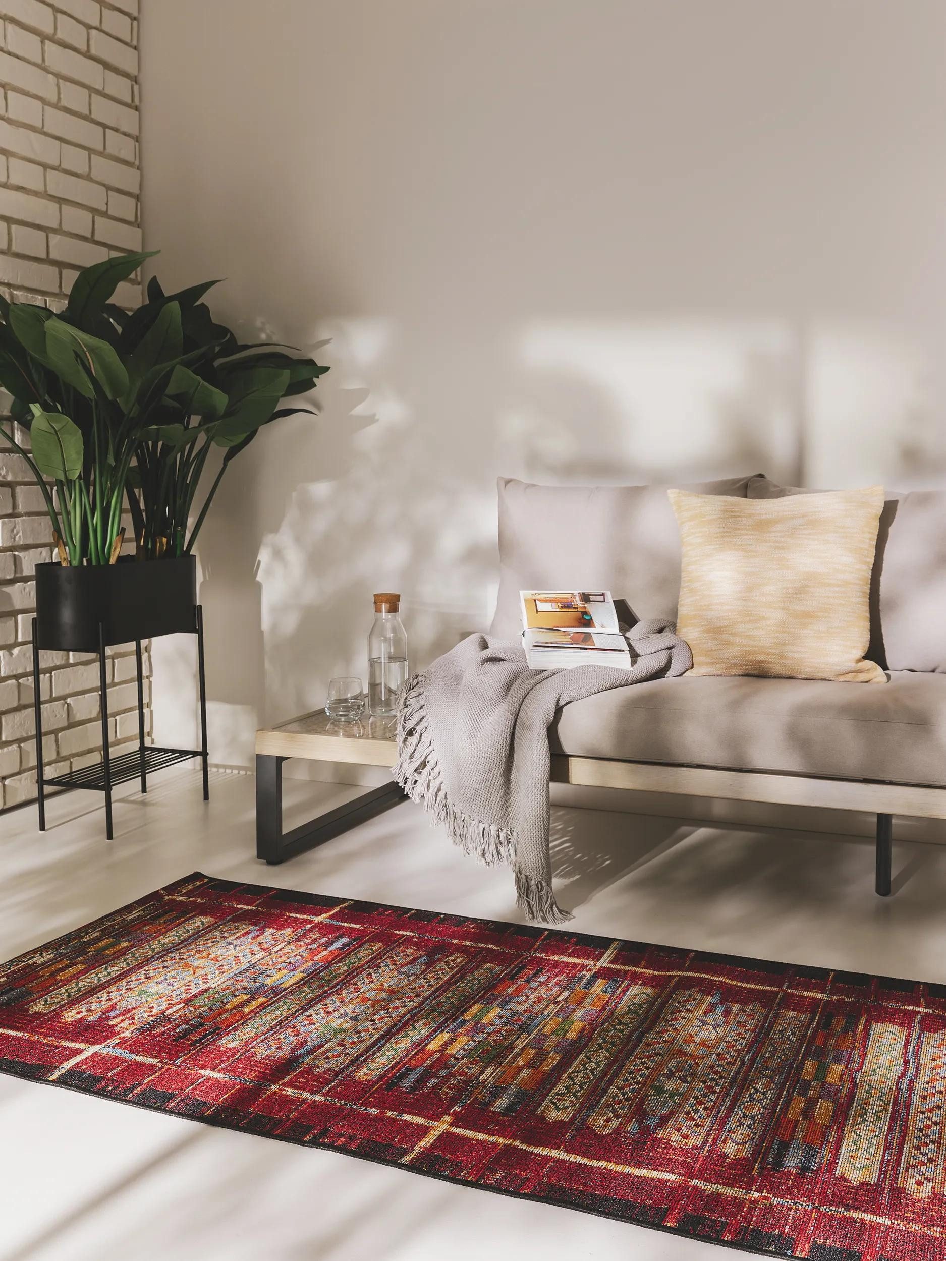 benuta Outdoorteppich Artis, rechteckig, Höhe: 5 mm, In- & Outdoorteppich, Pflegeleicht für Garten, Terrasse, Balkon, Küche