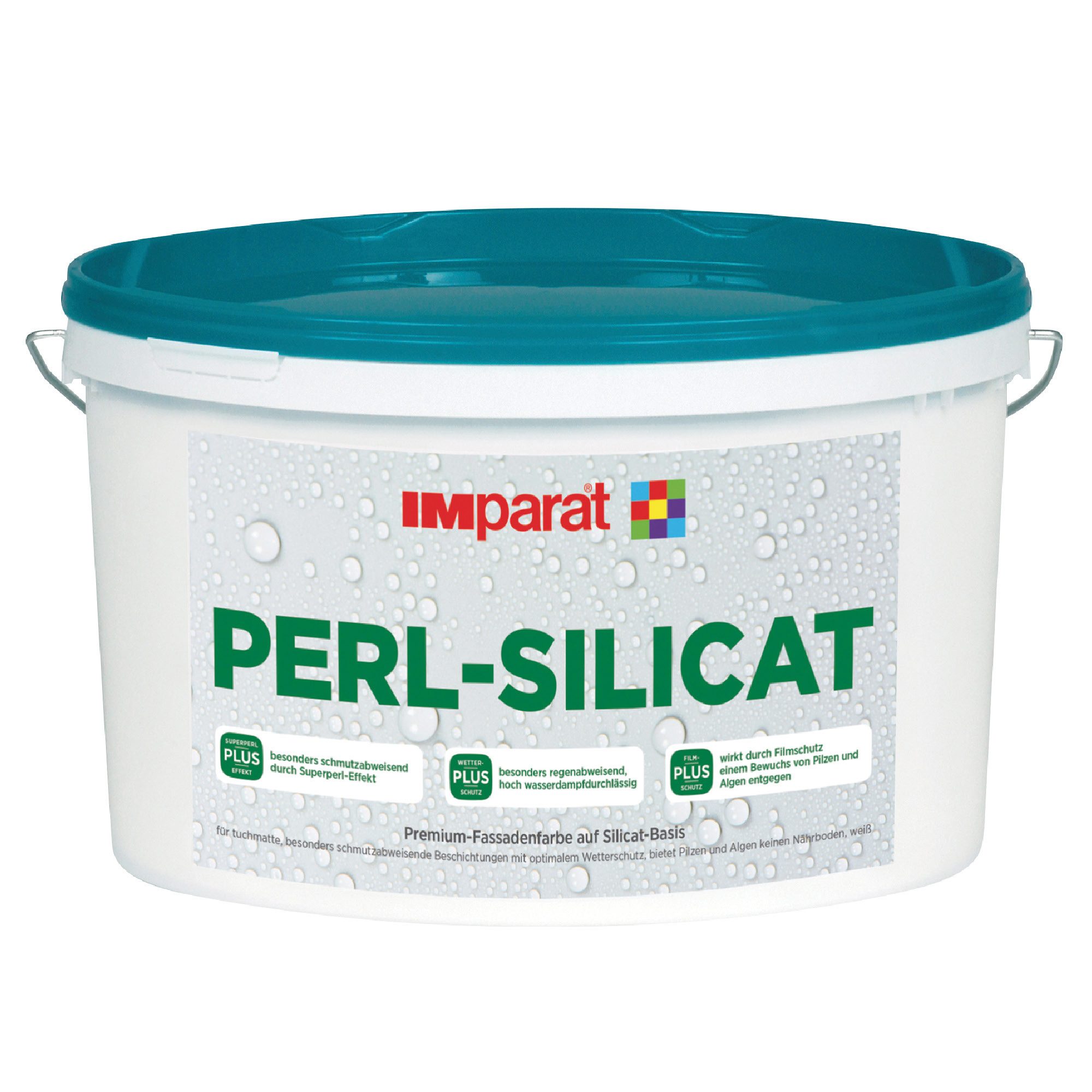 IMparat Farbwerk Iversen & Mähl GmbH & Co. KG Fassadenfarbe Perl-Silicat 12,5 l weiß