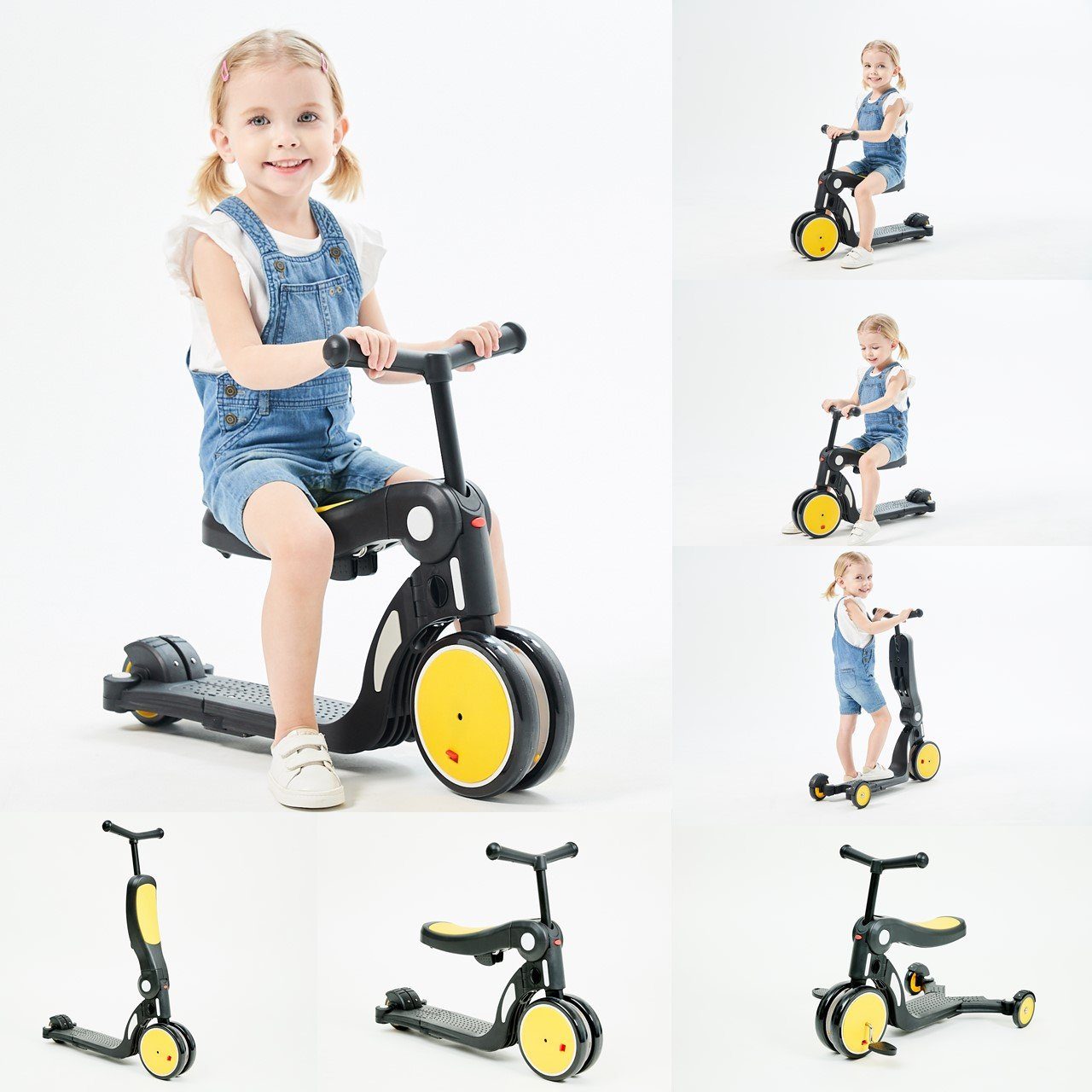 Chipolino Dreirad »Kinderroller Laufrad Dreirad All Ride 4 in 1«, höhenverstellbar online kaufen ...