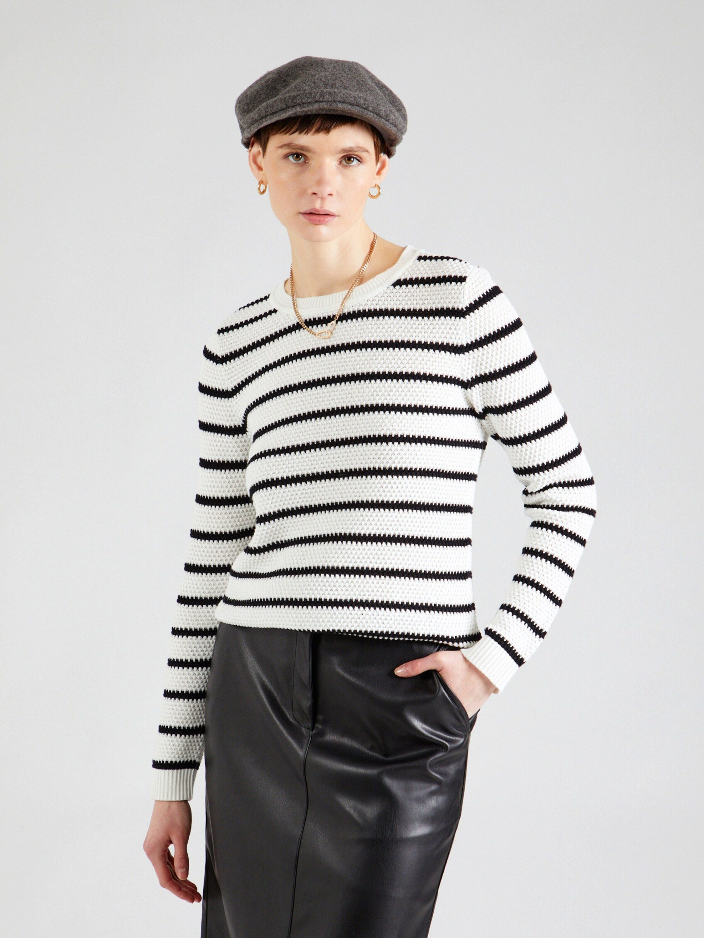Vila Rundhalspullover VIDALO (1-tlg) Plain/ohne Details günstig online kaufen