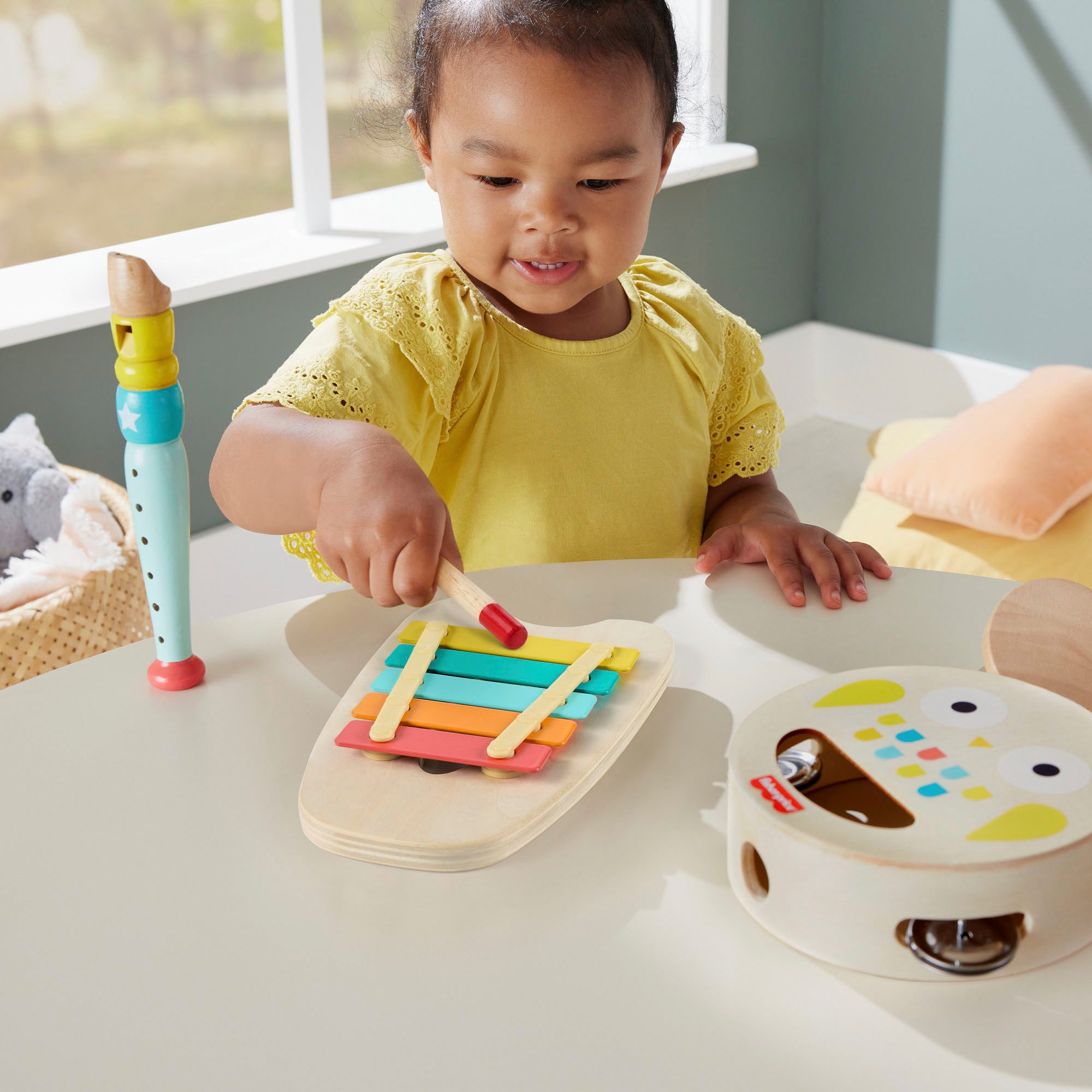 Fisher-Price® Spielzeug-Musikinstrument Holzinstrumente, (Set, 6 tlg) günstig online kaufen