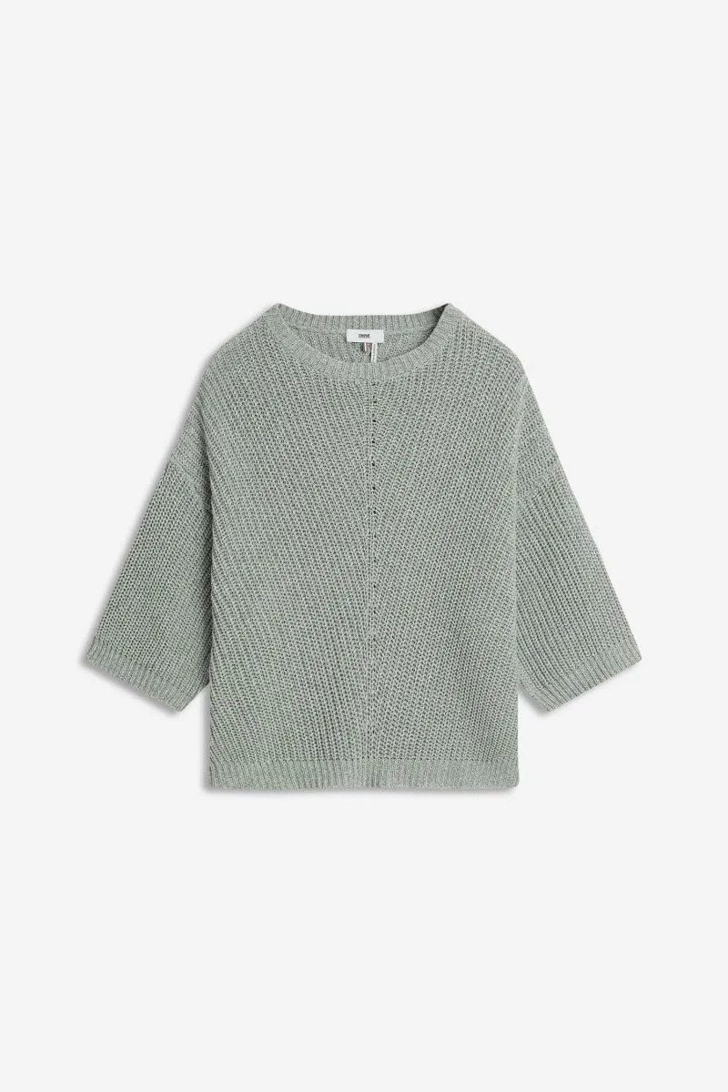 Cinque Wollpullover Pullover CINQUE grün