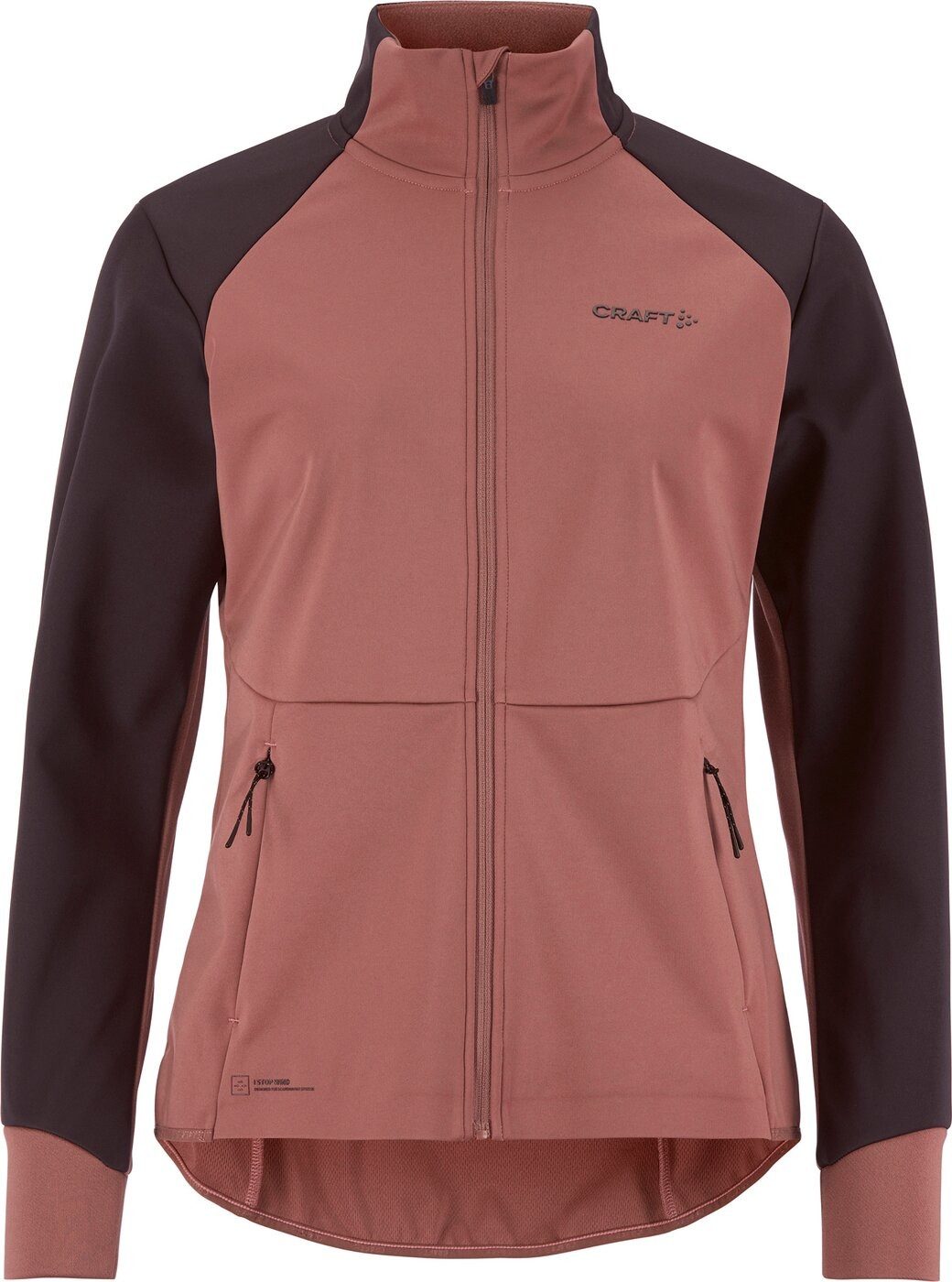 Craft Outdoorjacke CORE ESSENCE NORDIC JACKET 2 W ROSE BROWN/DK PLUM