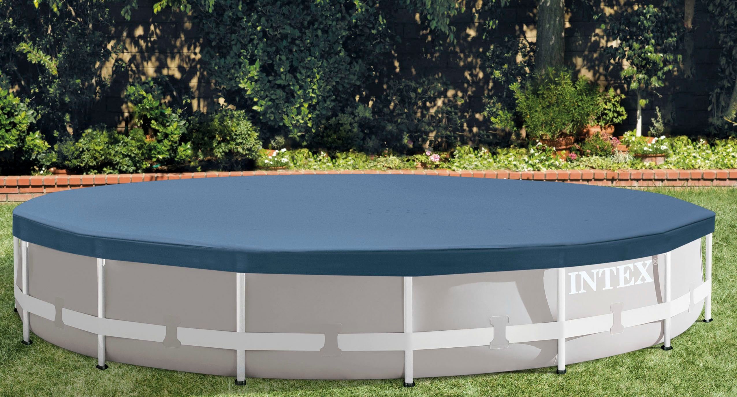 Intex Framepool »Clearview Prism Frame™«, ØxH: 422x107 cm, massive Konstruktion aus pulverbeschichtetem Stahl