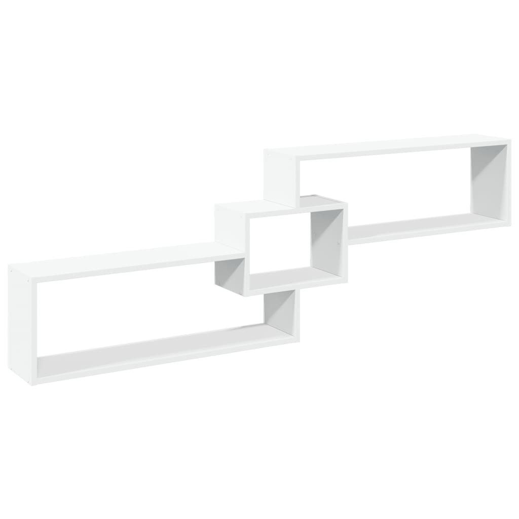 vidaXL Regal Wandschrank 158x18x53 cm Weiß günstig online kaufen