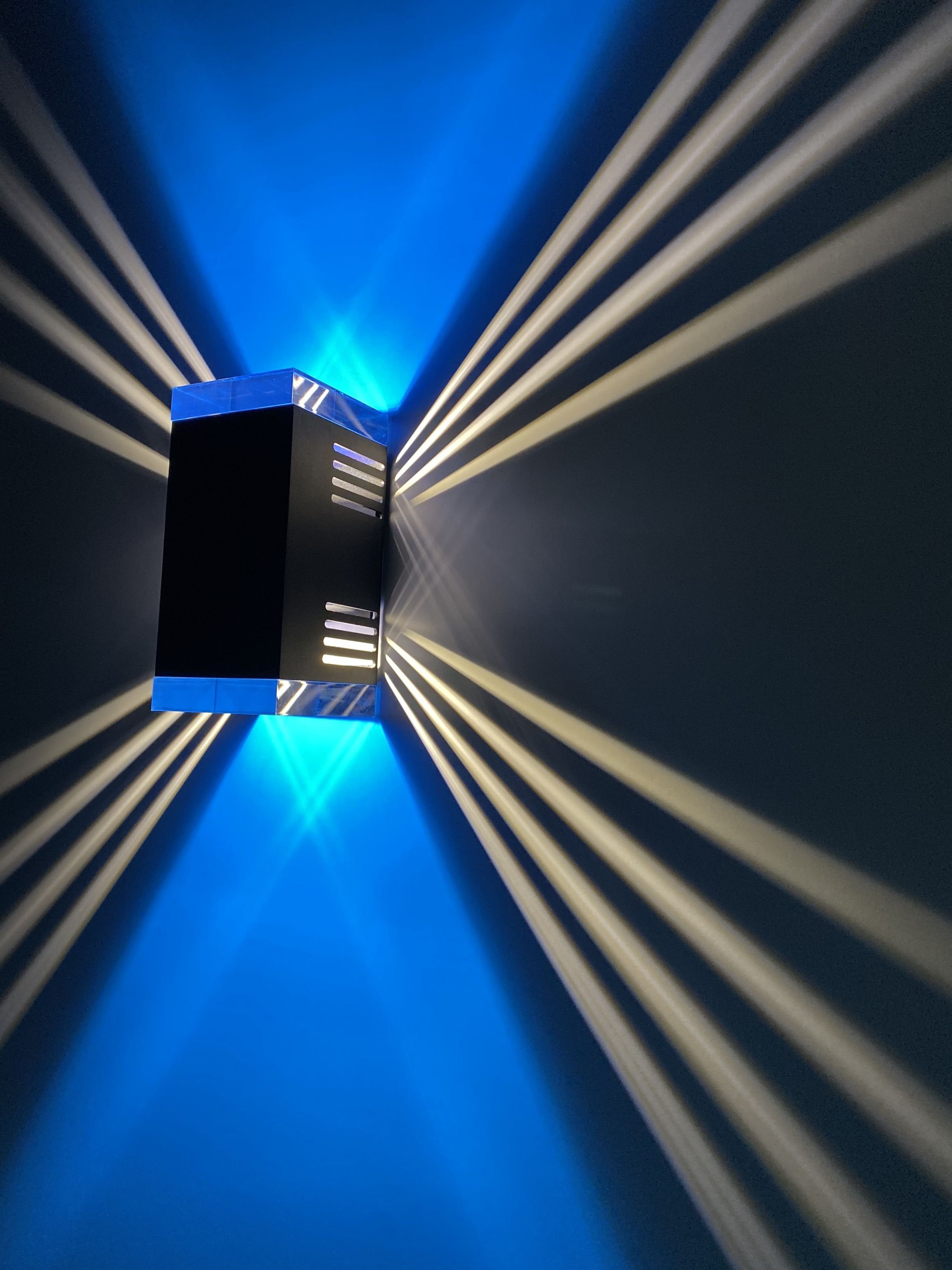 SpiceLED Lampenschirm Zubehör ShineLED-6, Farbfilterfolie für Acrylgläser, blau, Zubehör ShineLED-6, Farbfilterfolie für Acrylgläser, blau