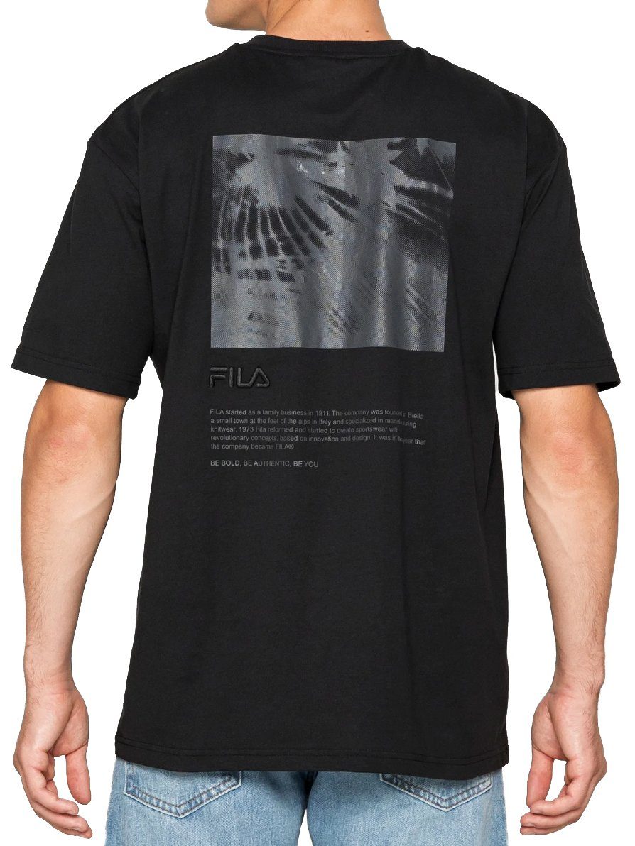 Fila Rundhalsshirt Logo Print Shirt Relaxed günstig online kaufen