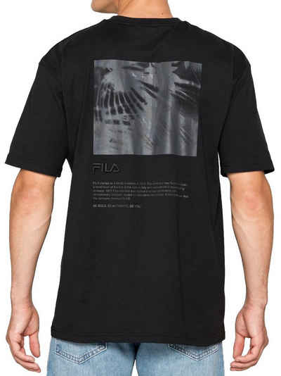 Fila Rundhalsshirt Logo Print Shirt Relaxed Fit - Tivosec Boxy Tee