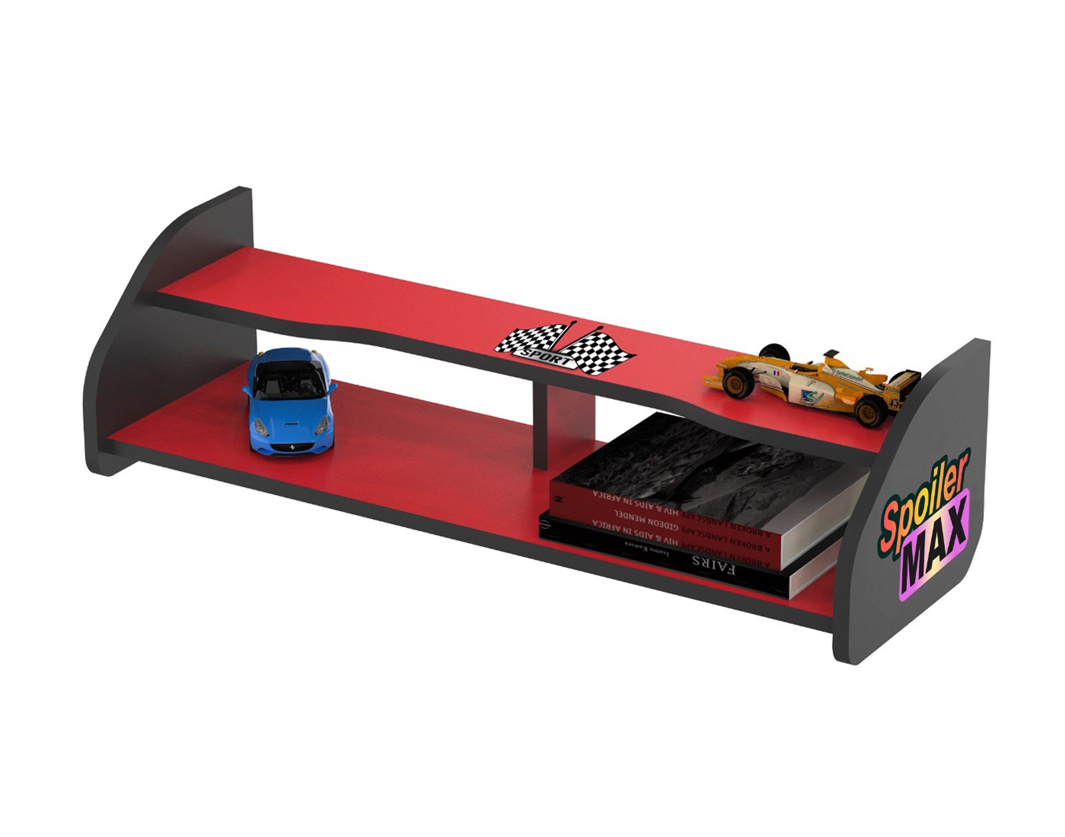 Aileenstore Wandregal Rio, Fächer, Ablagen