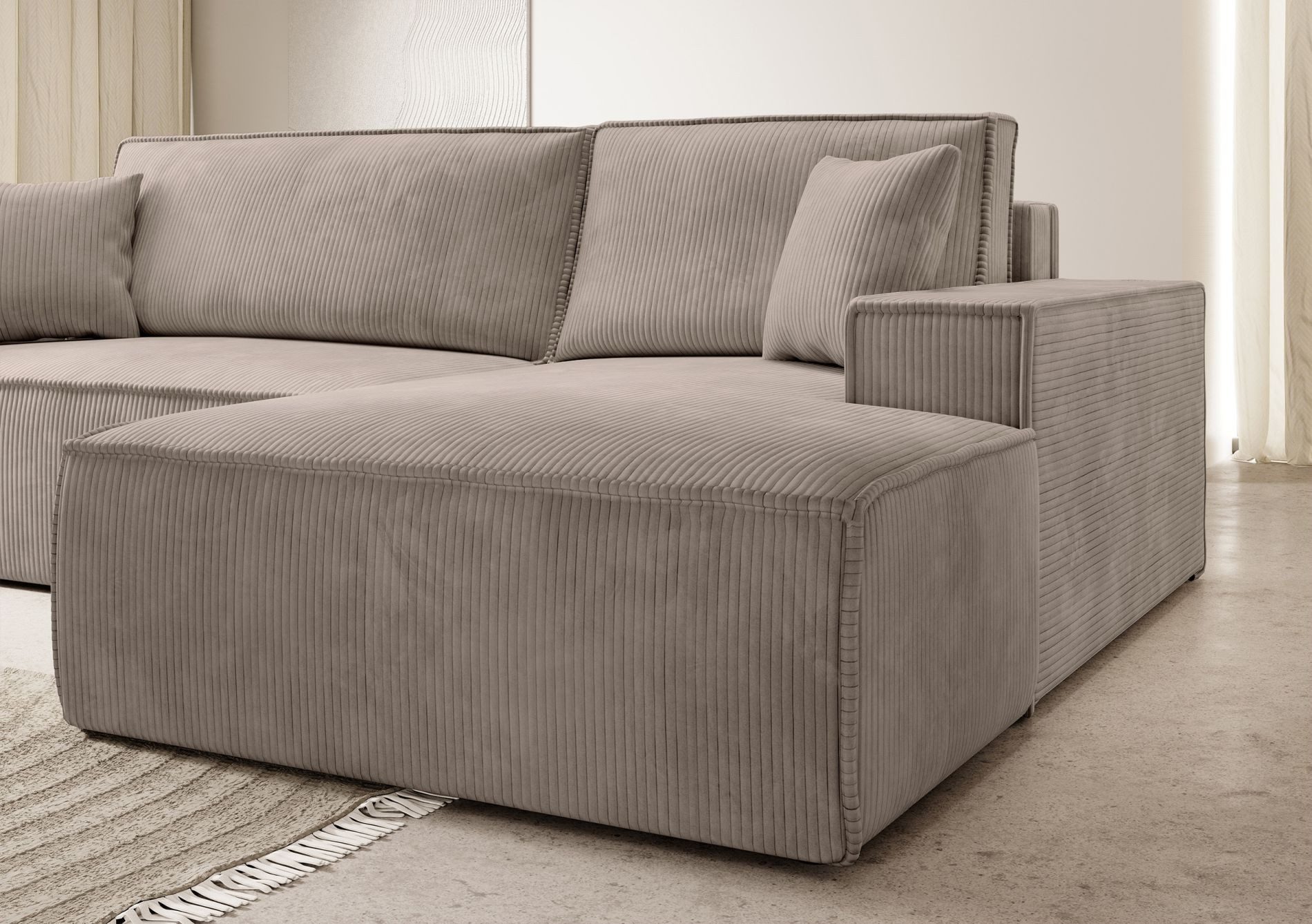 Selsey Ecksofa FARESE NEW, mit Schlaffunktion, Bettkasten und tierfreundlic günstig online kaufen
