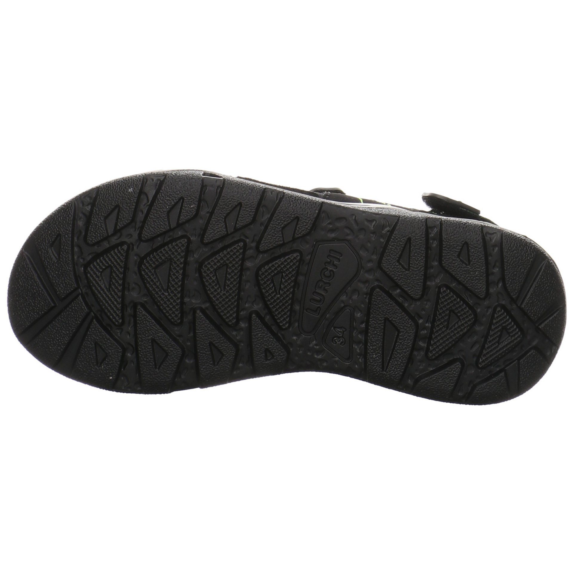 Salamander Lurchi Multi Sandalen Sandale Sandale Synthetikkombination Jungen Schuhe Kinderschuhe Black Odono