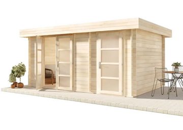 Alpholz Gartenhaus Modern-E, BxT: 510x359 cm, natural