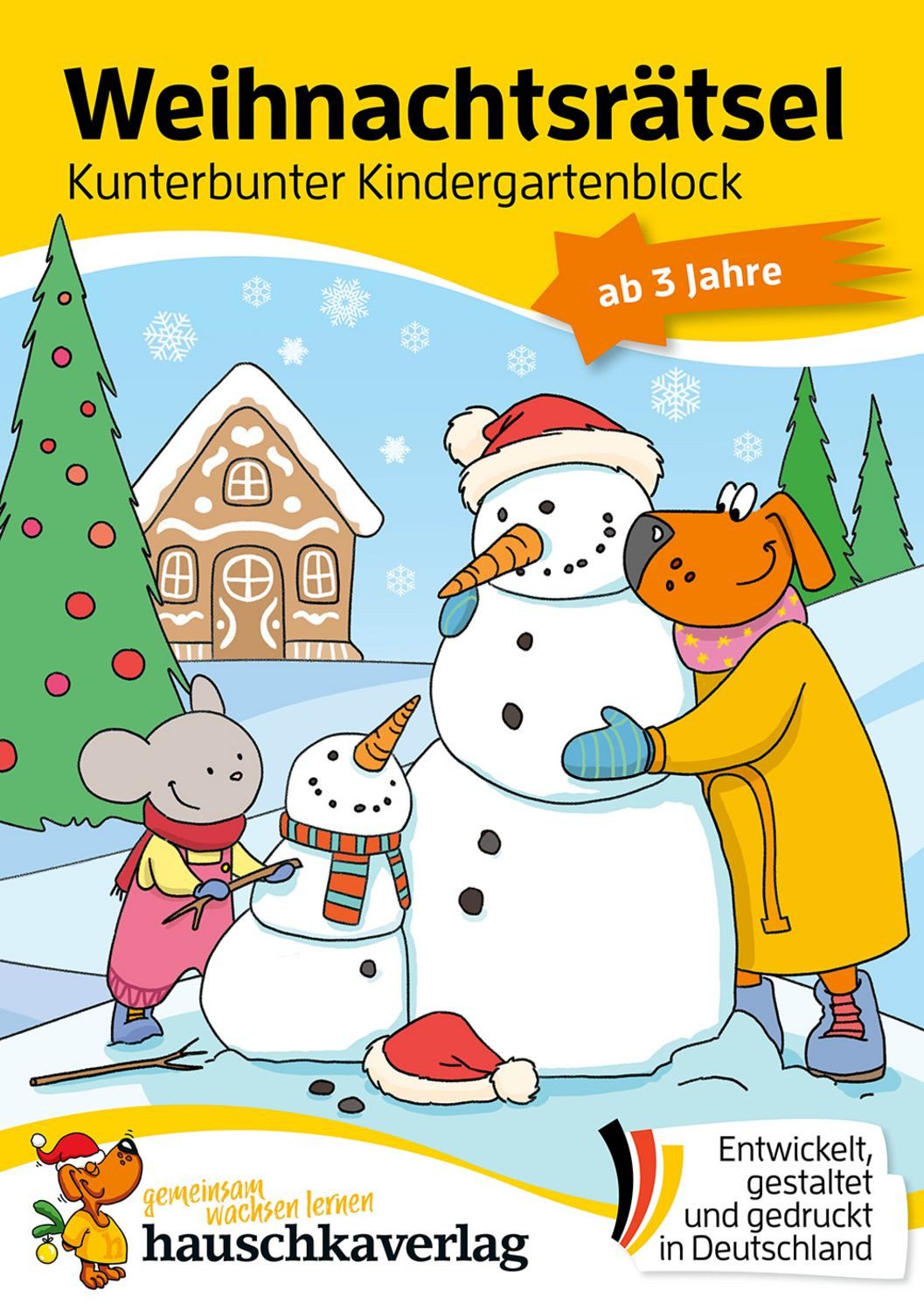 Weihnachtsrätsel – Kunterbunter Kindergartenblock ab 3 Jahre / Ulrike Maier