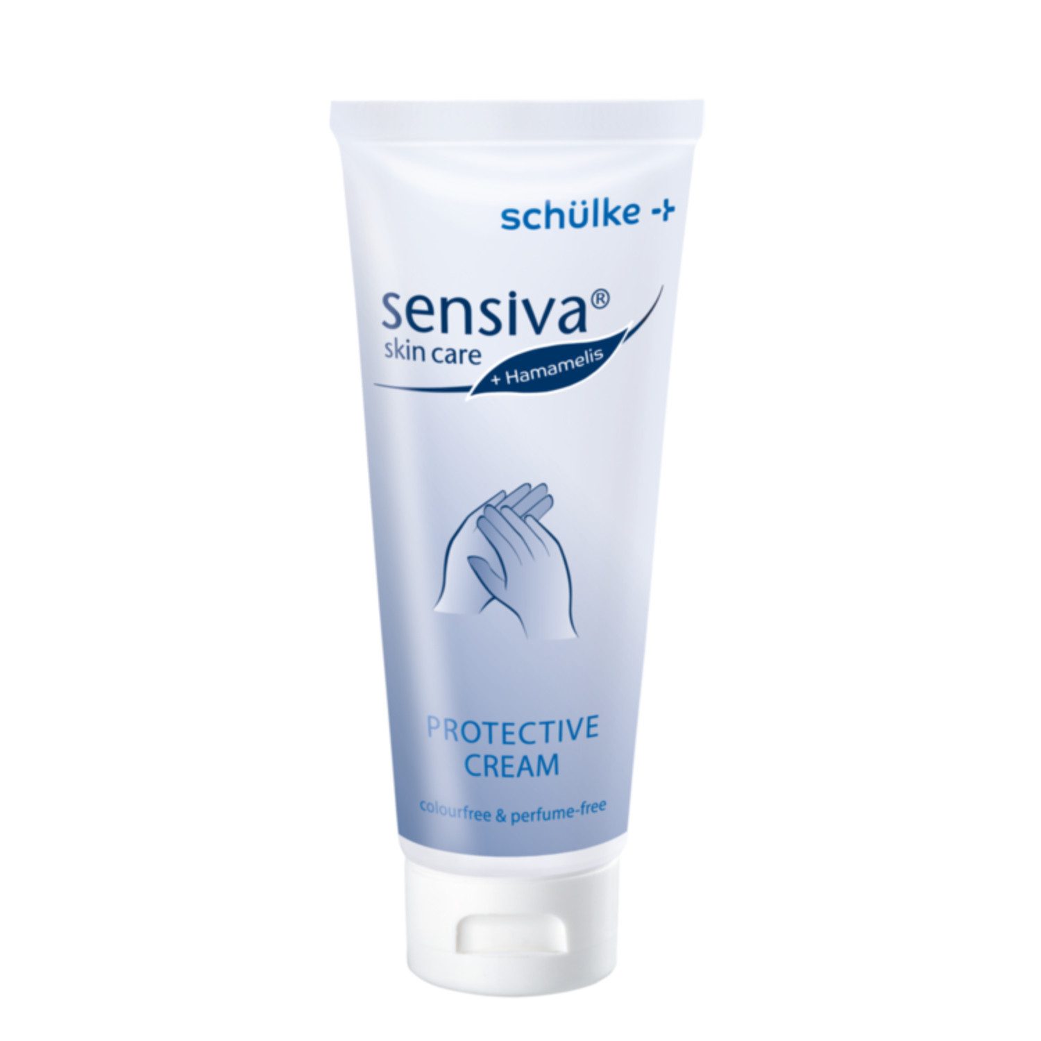 schülke Hautpflege-Set schülke sensiva protective cream 100 ml Einzelartikel, 1-tlg., zieht schnell ein, Wasser-in-Öl-Schutzcreme