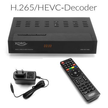 Xoro HRM 7670 TWIN - FullHD HEVC DVB-T/T2/C Combo Kabel-Receiver (Full HD)