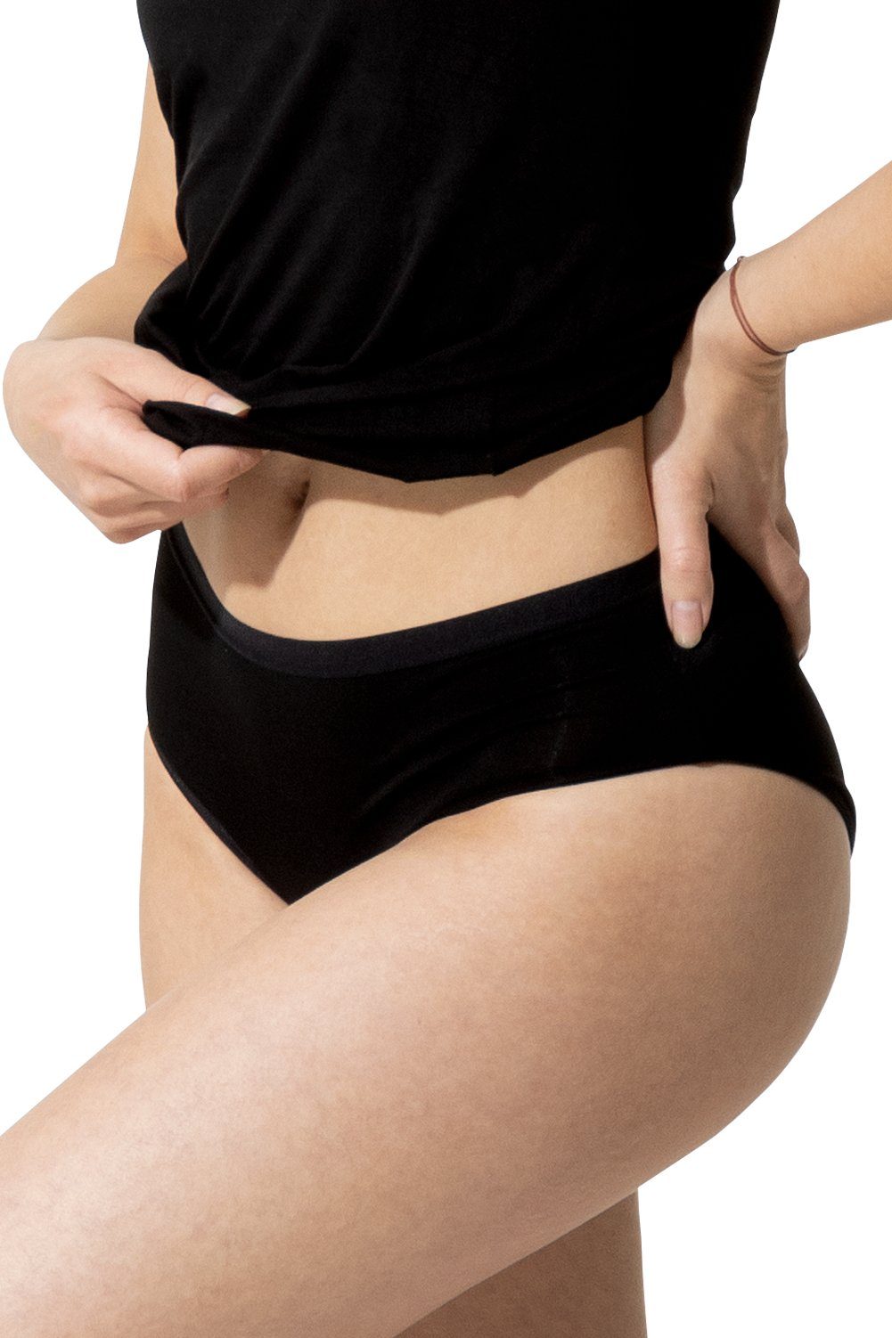 Yenita® Slip Damen Slips (3-St) weich und atmungsaktiv durch Bambusviskose günstig online kaufen