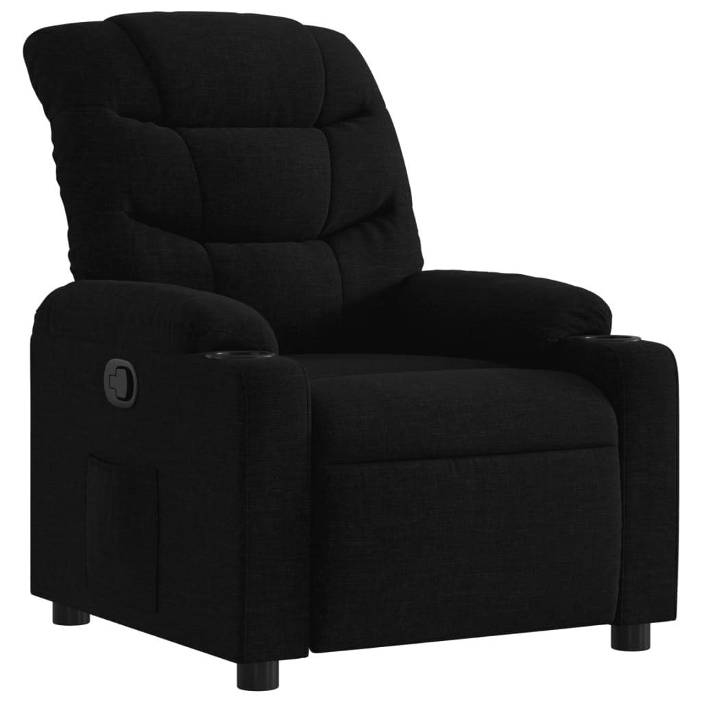 vidaXL Sessel Relaxsessel Schwarz Stoff (1-St) günstig online kaufen