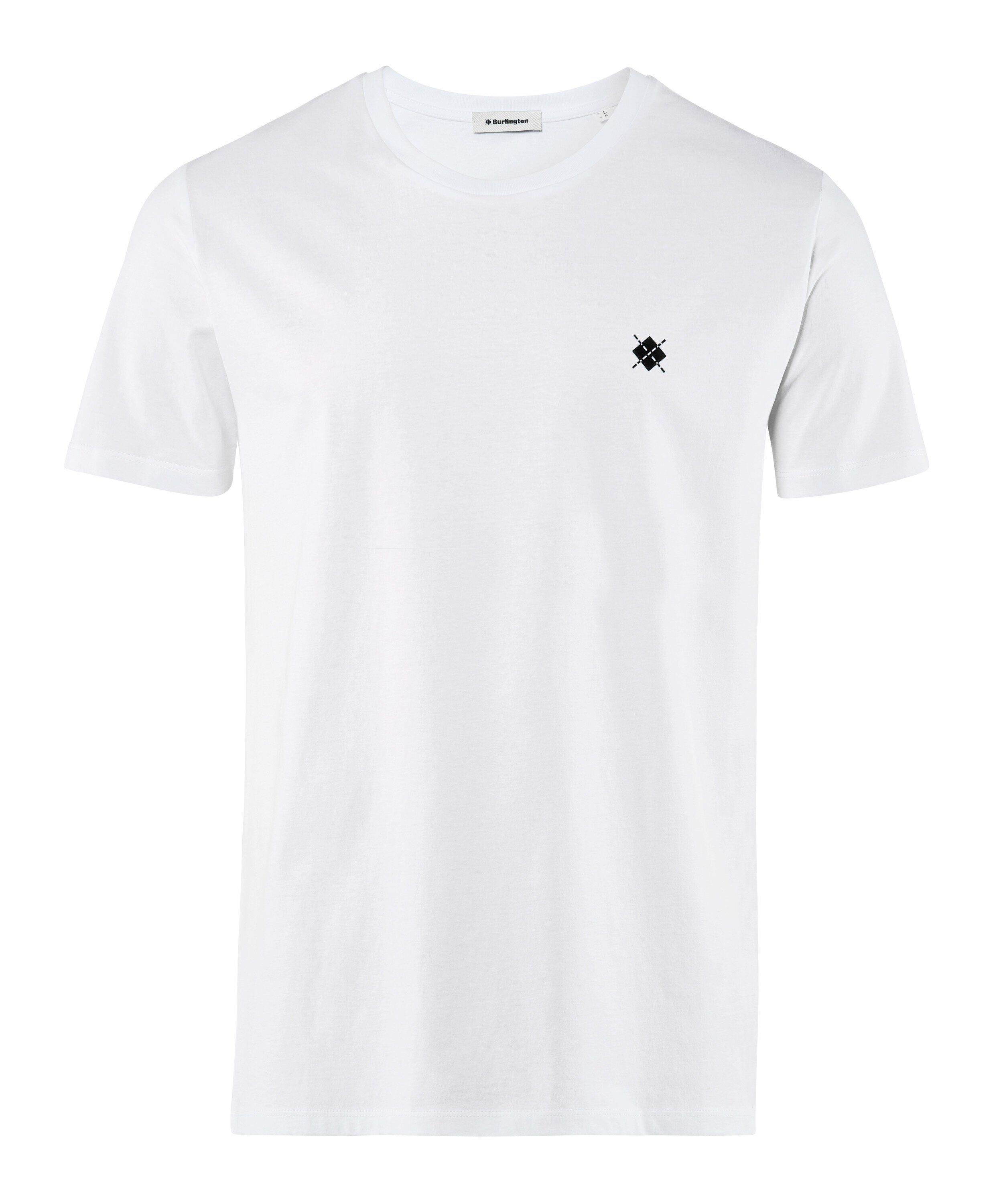 Burlington T-Shirt (1-tlg) aus Biobaumwolle (2000) white