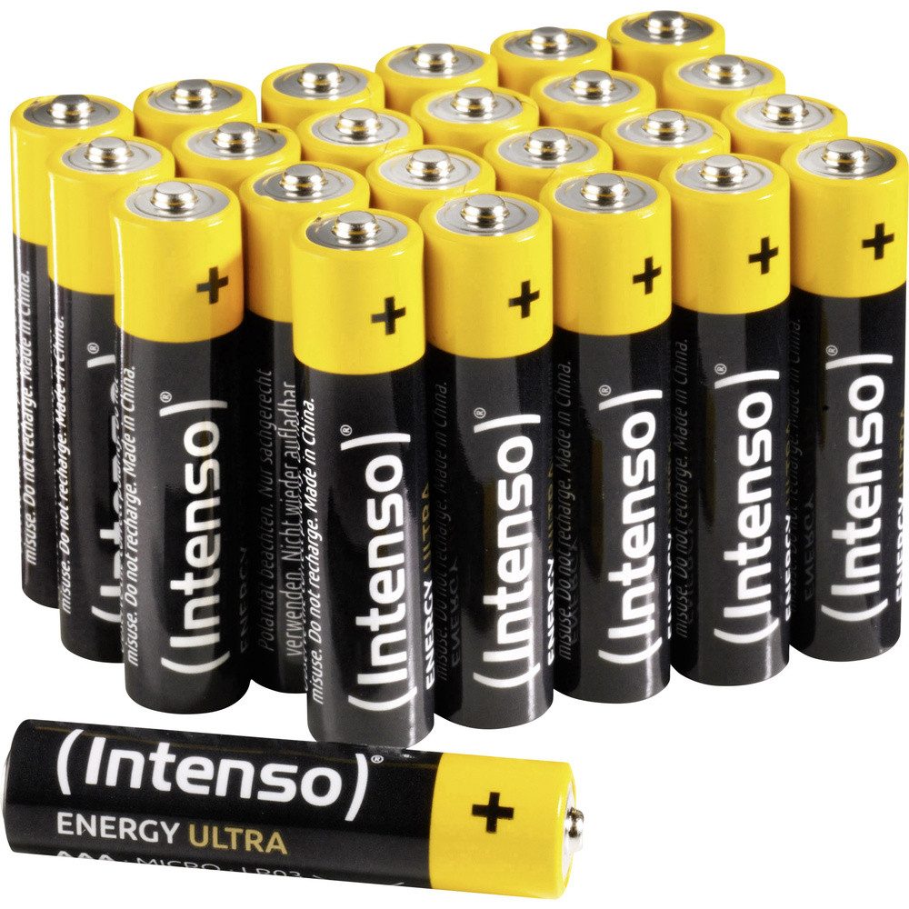 Intenso Intenso Energy-Ultra Micro (AAA)-Batterie Alkali-Mangan 1.5 V 24 St. Batterie