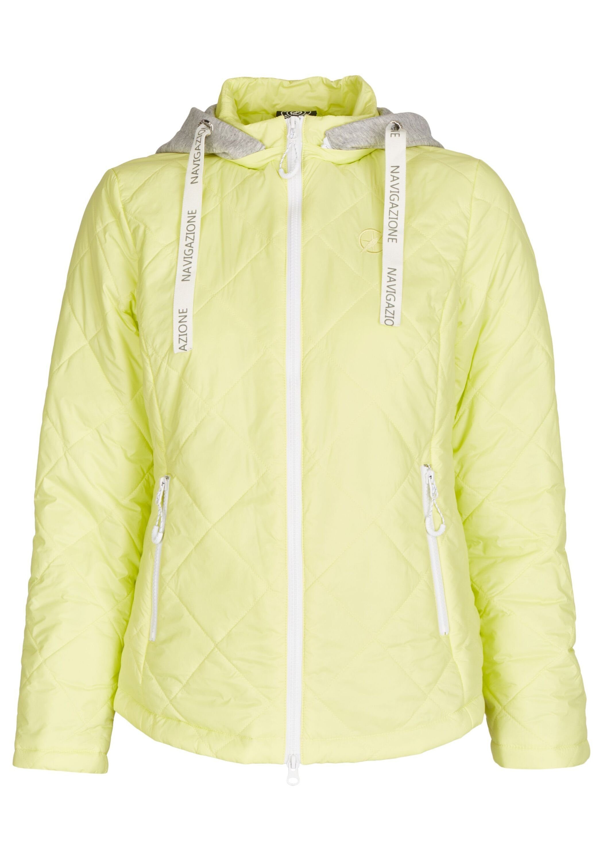 NAVIGAZIONE Winterjacke (1-St) mit Logo-Print