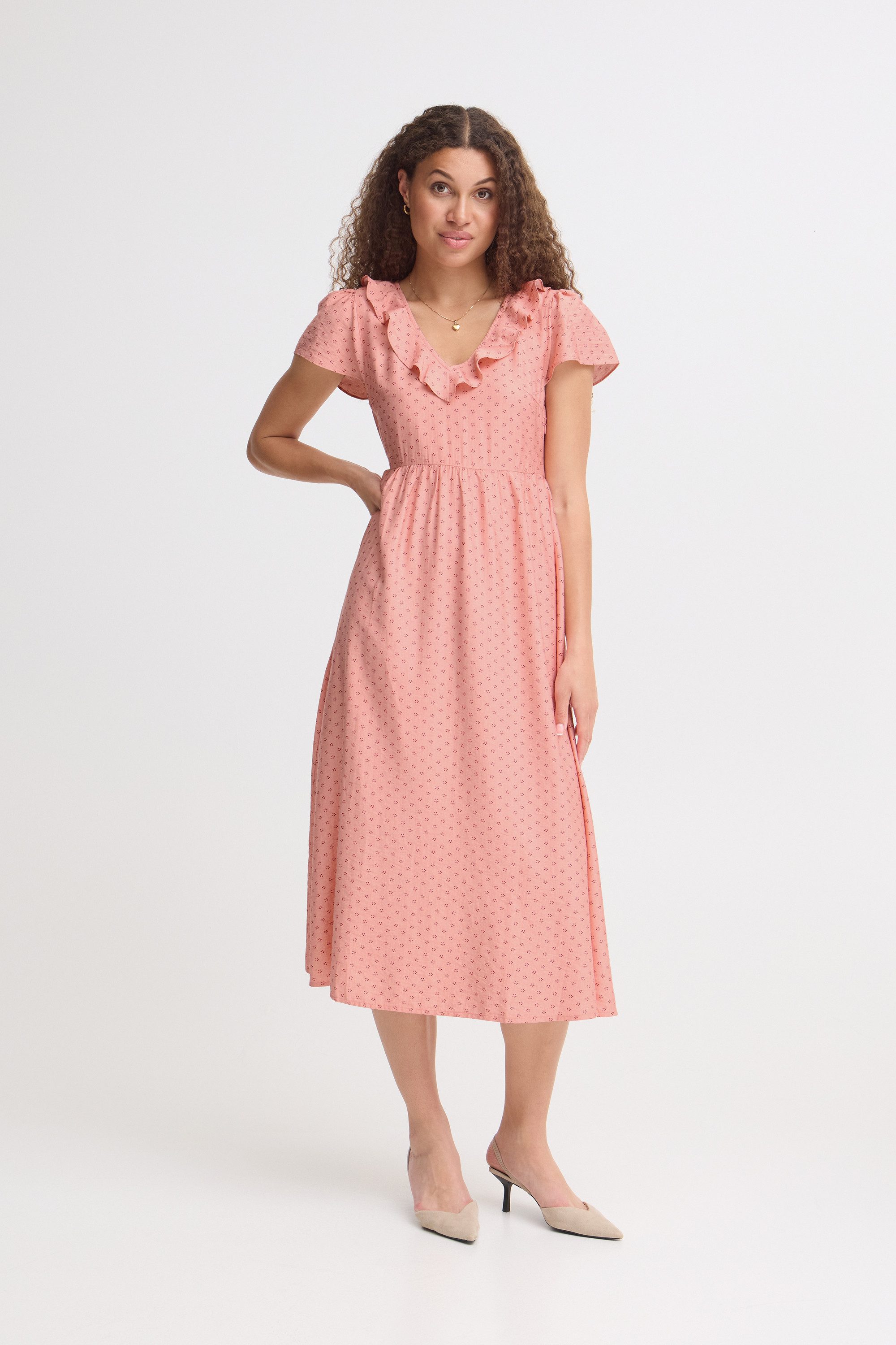 ICHI Jerseykleid Freizeitkleid IHKELLINA