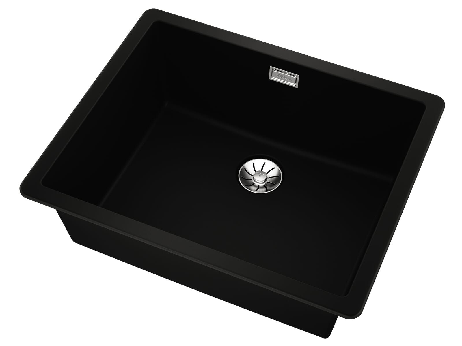 Teka Granitspüle, rechteckig, 56/46 cm, (1 St)