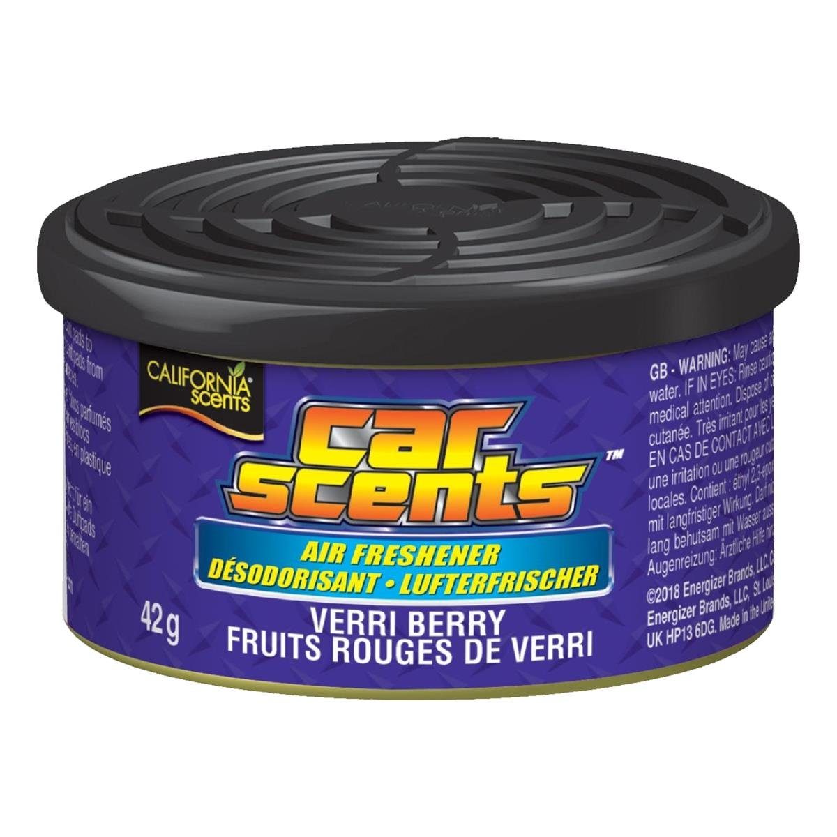 Verri (1er Berry Scents California Raumduft California 42g Pack) Scents Auto-Lufterfrischer