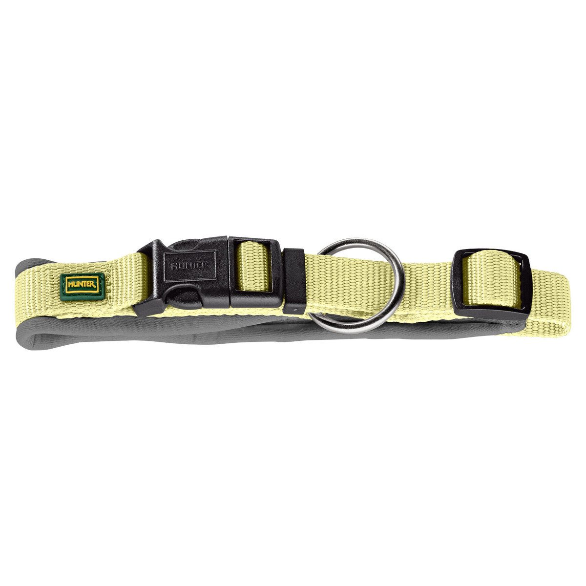 Hunde-Halsband Halsband Neopren Vario Plus matcha/grau