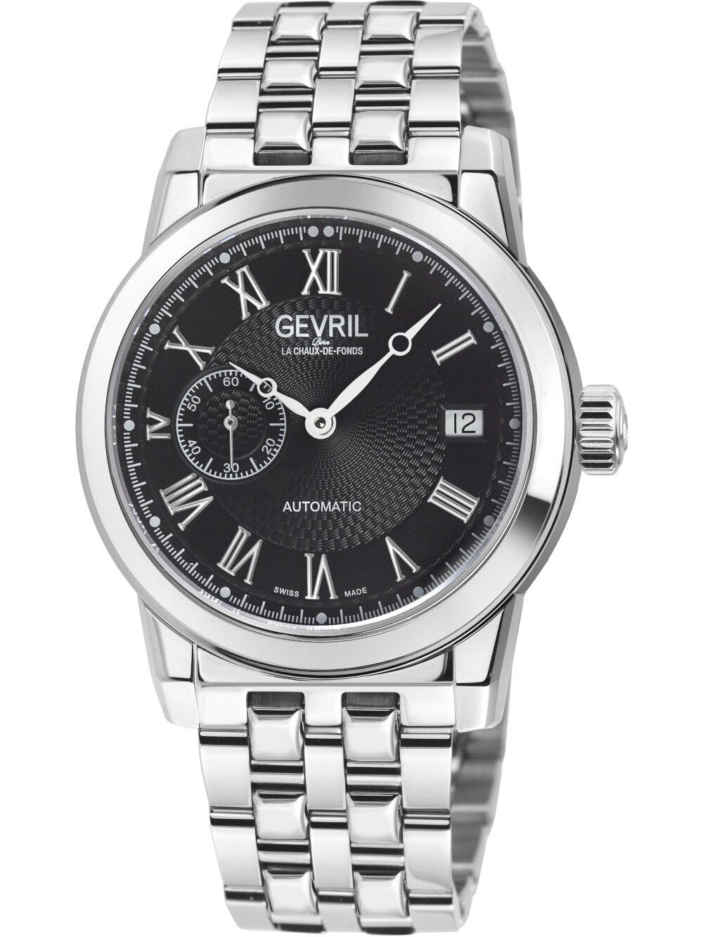 Gevril Automatikuhr Gevril 2560B Herrenuhr Madison Automatik 39mm 5ATM Gevril 2560B Herrenuhr Madison Automatik 39mm 5ATM