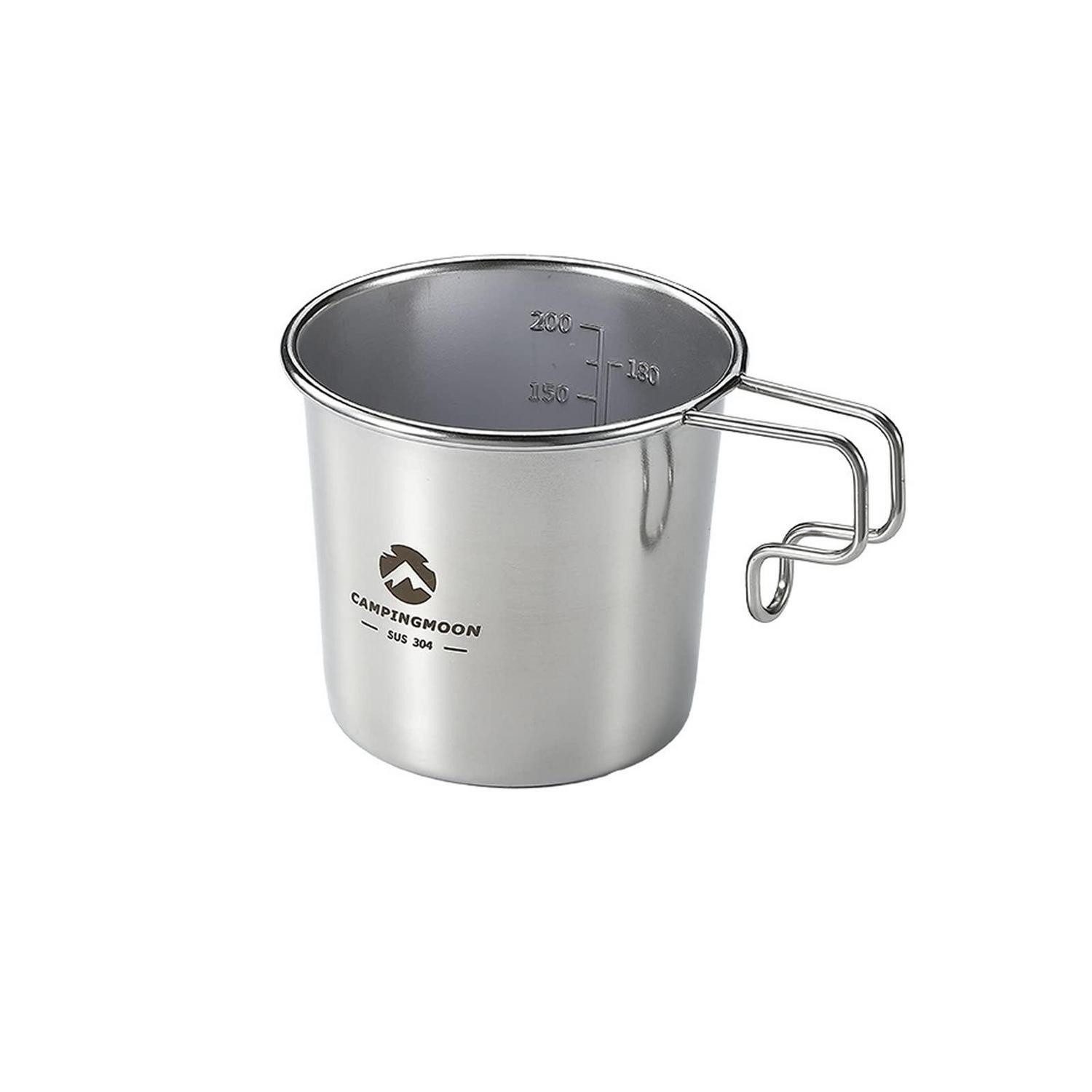 LuxusKollektion Becher Sierra Becher Edelstahl mit Griff 300ml, Metall