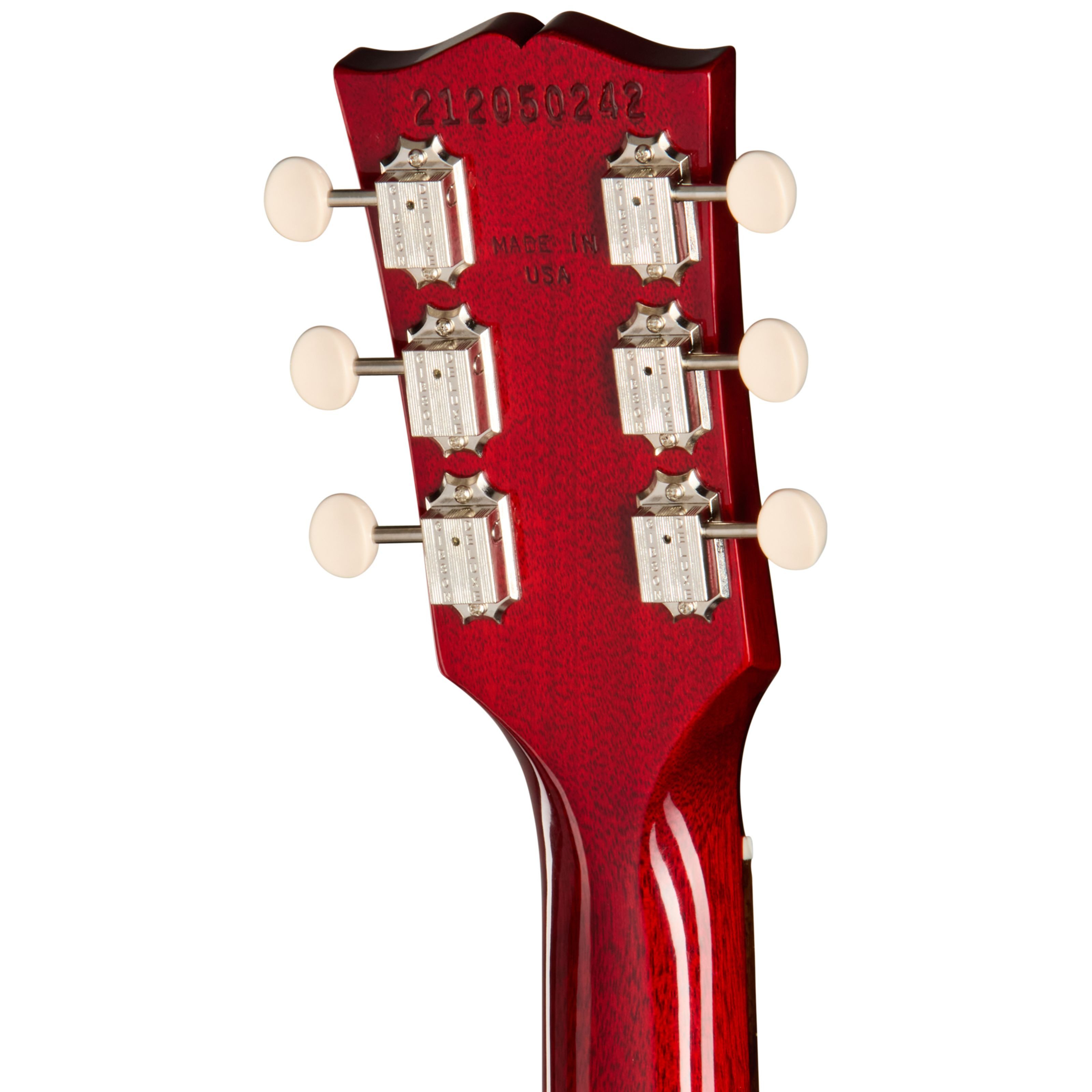 Gibson E-Gitarre, E-Gitarren, Double Cut Modelle, Les Paul Junior Double Cut Vintage Cherry - Double Cut Modelle