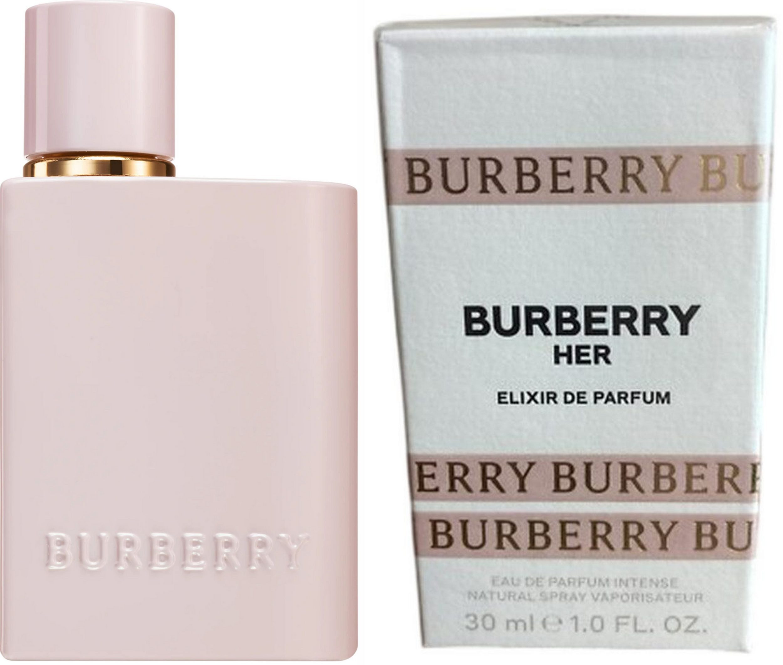 BURBERRY Eau de Parfum Her Elixir Intense Damen EDP Spray, Fruchtig-süßer Duft mit Jasmin, Erdbeere, Sandelholz und Vanille