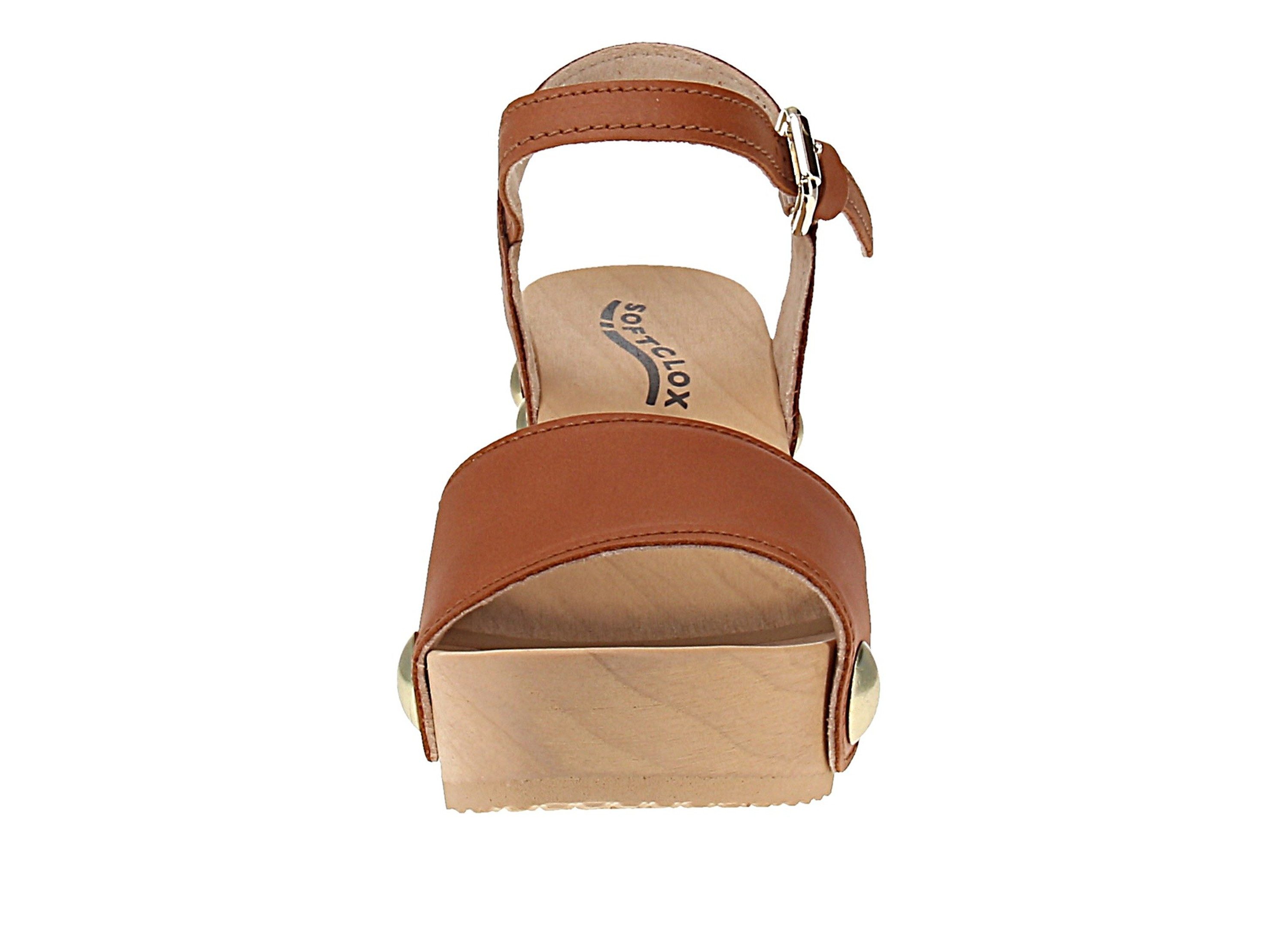 Softclox Softclox S3337 Eilyn Softnappa - Damen Sandalette - 08-Cognac Sandale