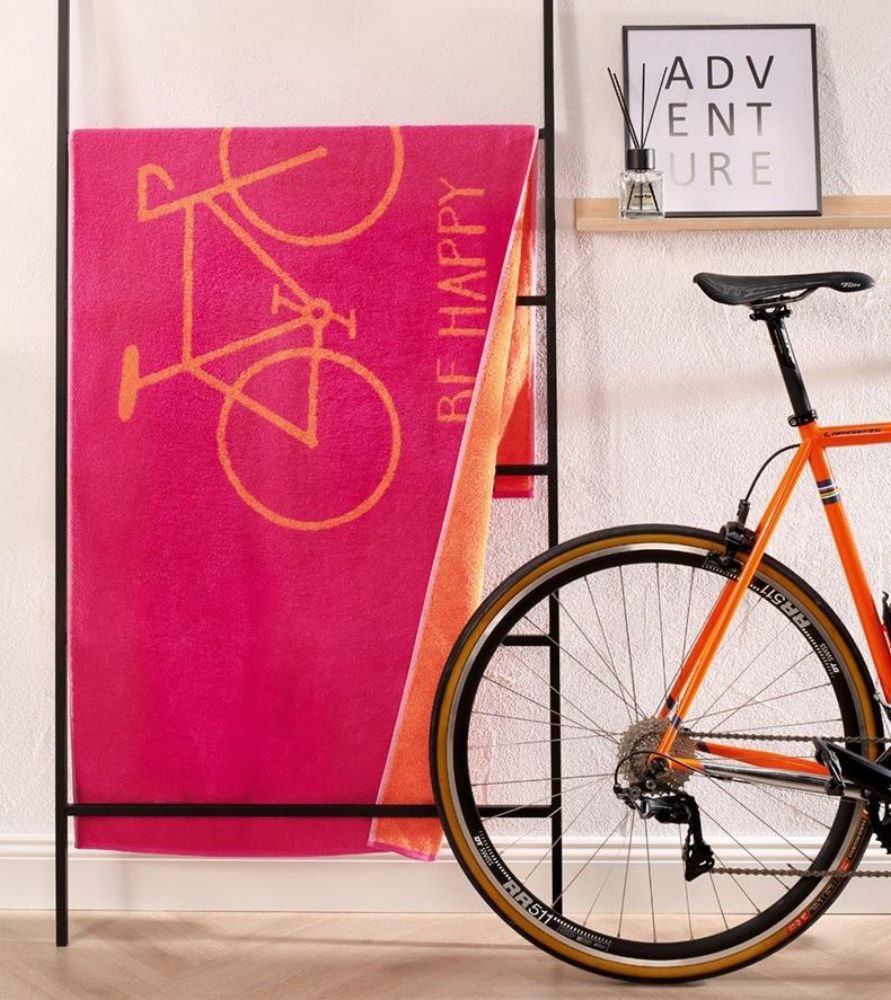 Cawö Saunatuch Cawö Saunatuch - Strandtuch Velo Fahrrad Pink 6287
