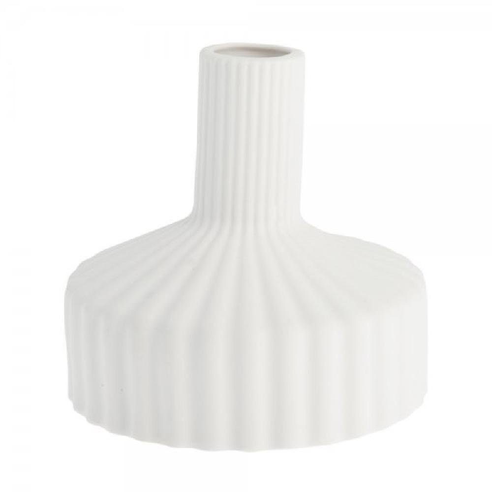 Storefactory Dekovase Vase Samset Weiß (16cm)