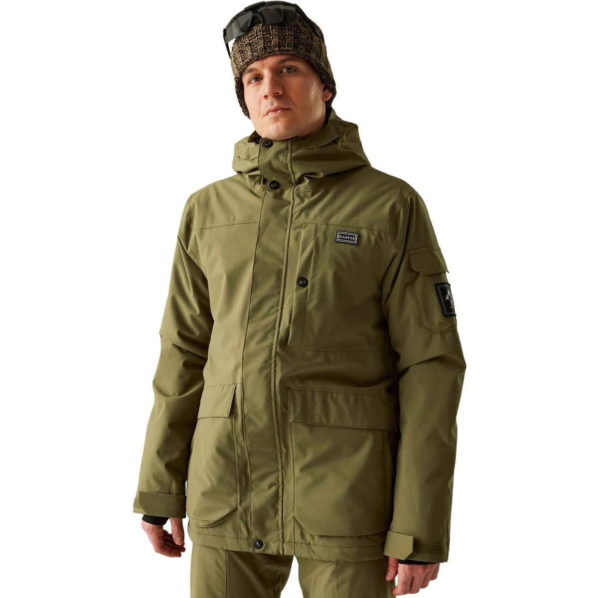 Dare2b Skijacke Twin Tip Jacket Men Hochfunktionale Skijacke mit recyceltem Material, wasserdicht